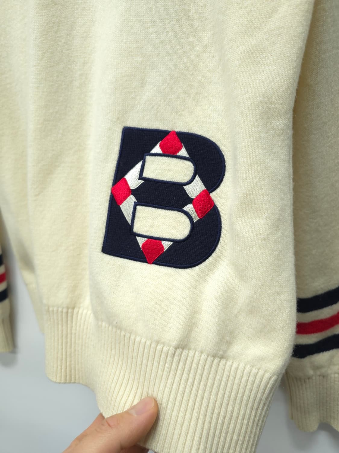 빈폴 방풍 캐시미어 혼방 니트 ( 55~55반 ) 상품이미지4