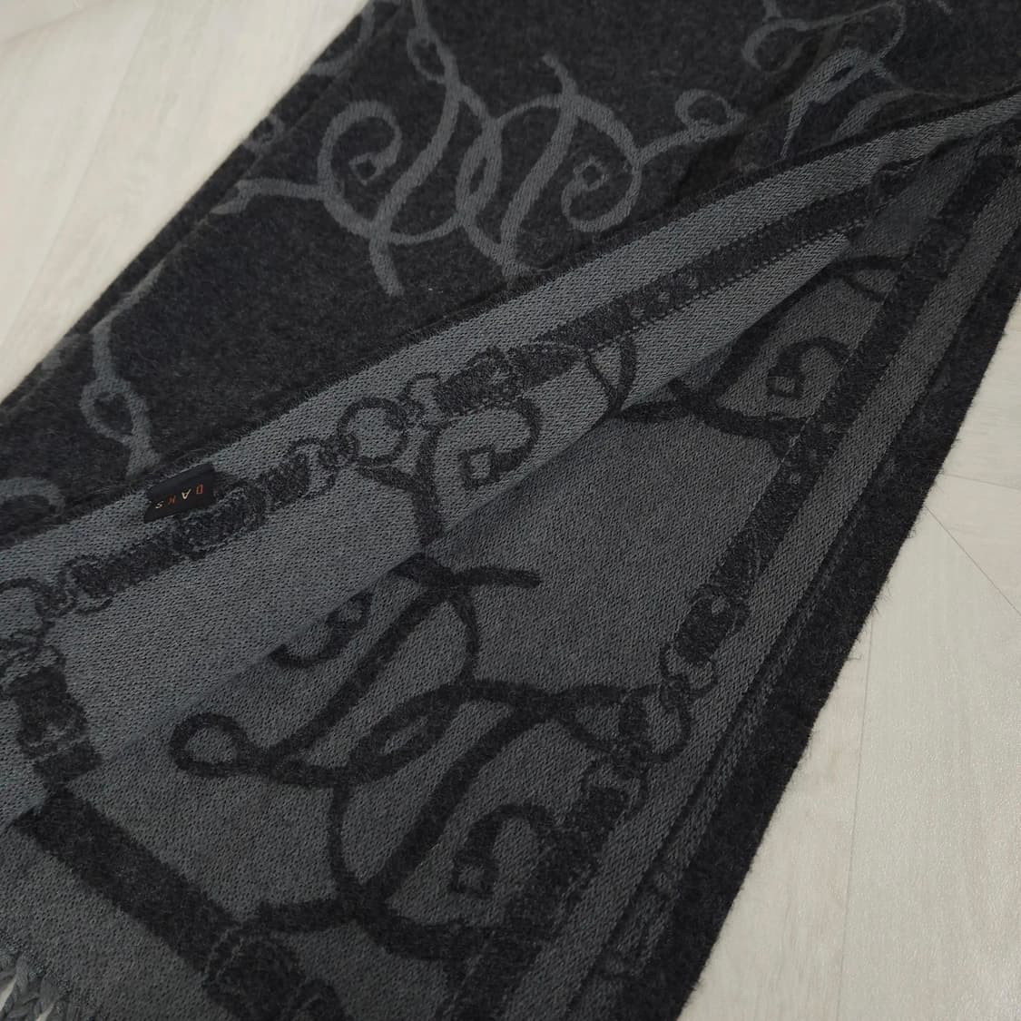 DAKS 닥스 레터링 울혼방 머플러 목도리 상품이미지3