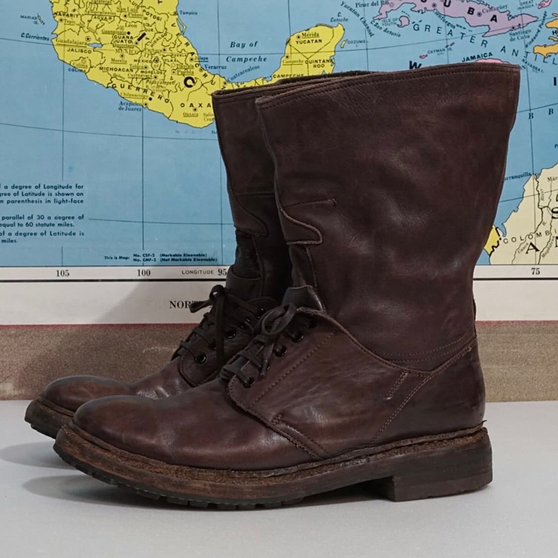 버버리 프로섬 10FW 컬렉션 라인 바이커 부츠 상품이미지3