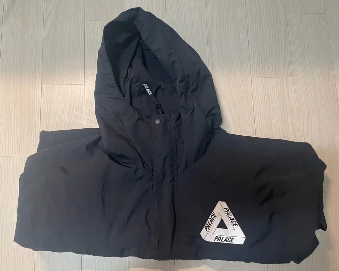 [L]팔라스 스케이트보드 스머그 하프집업 자켓 블랙 상품이미지3