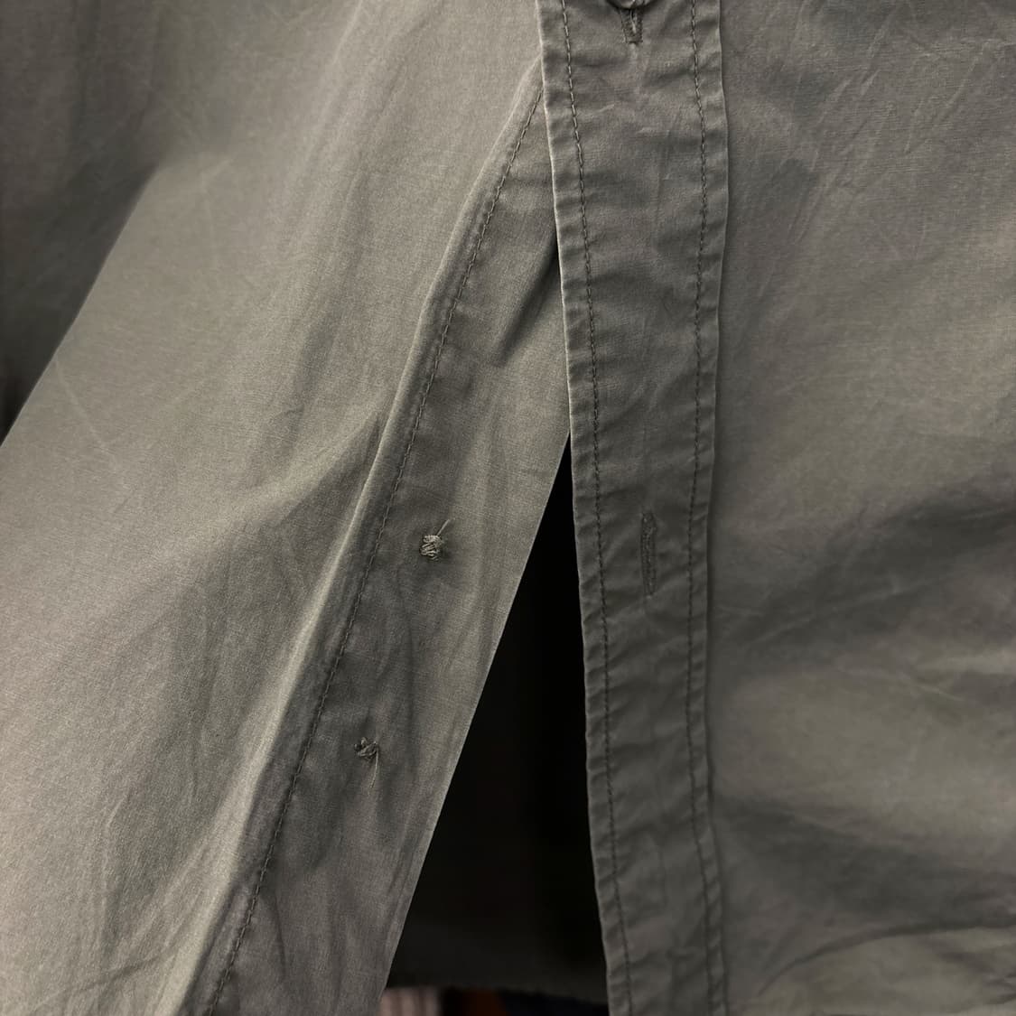 00s 할리데이비슨 블랙라벨 밀리터리 백프린팅 바이커 셔츠 N121 상품이미지6