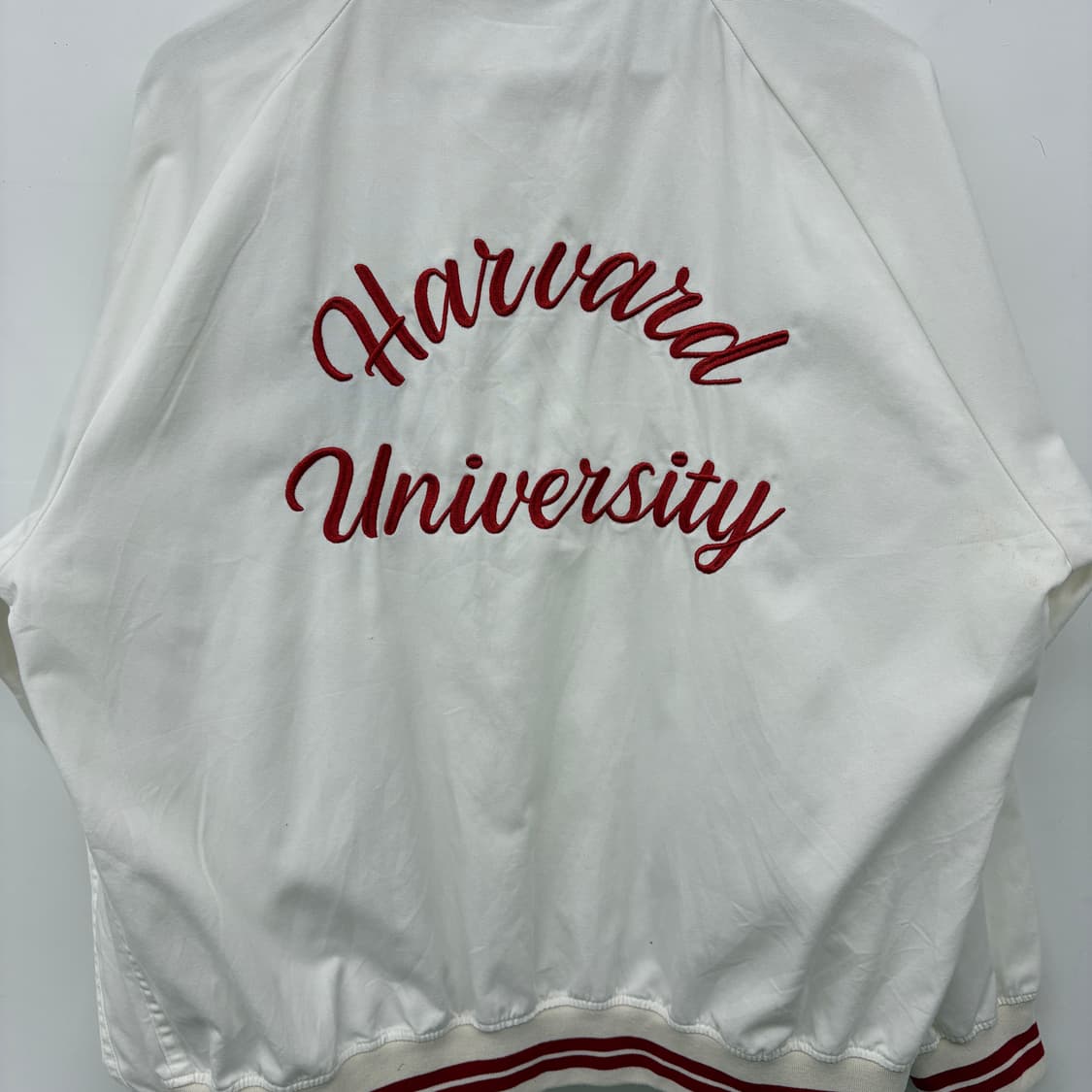 하버드 화이트 스타디움 자켓 남성 L 상품이미지6