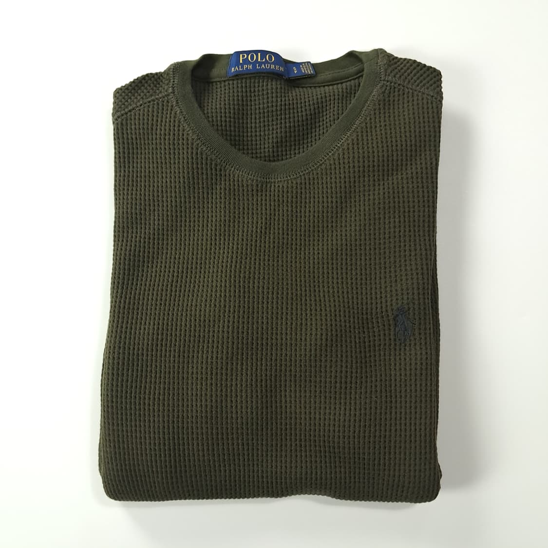 CK242 S 폴로 와플 올리브그린 티셔츠 상품이미지7