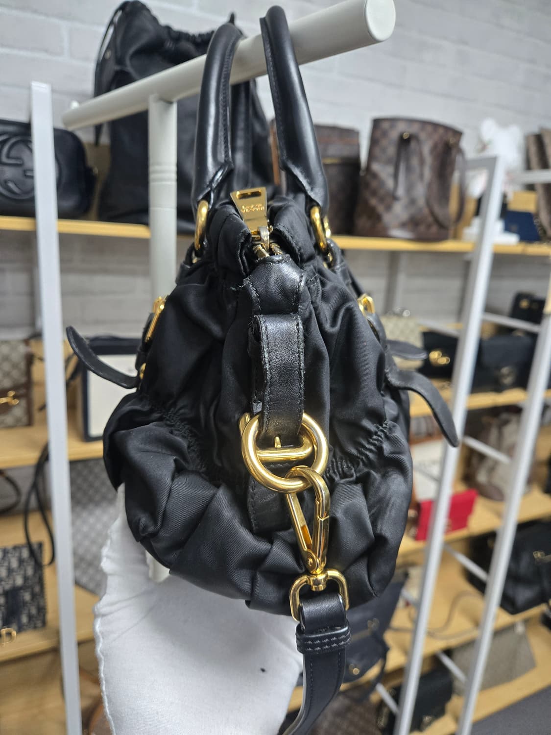 [특가][정품]프라다 고프레백 스몰 상품이미지4