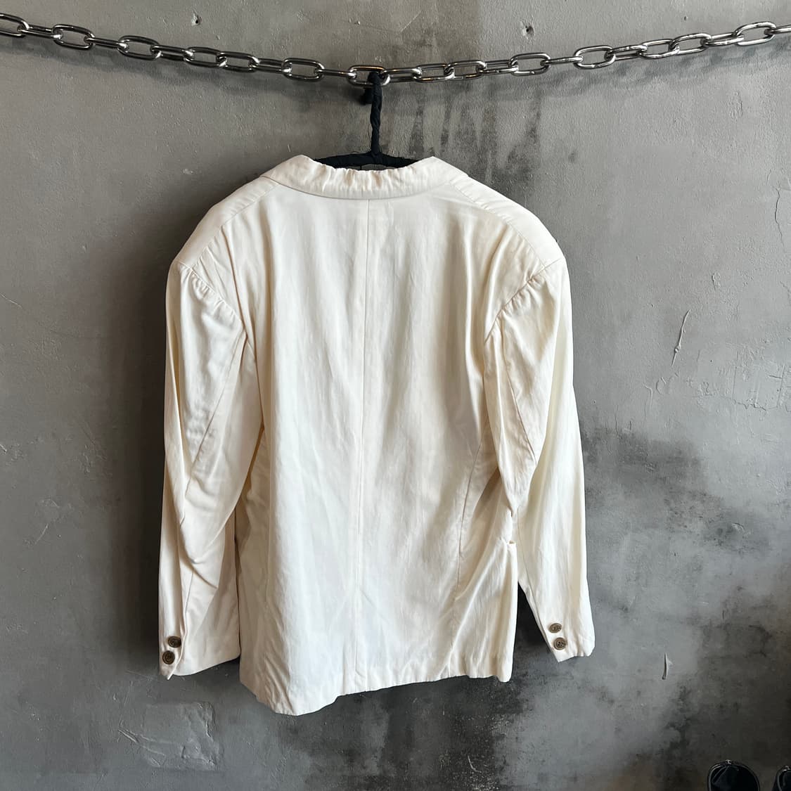 80s 요지 야마모토 더블 브레스티드 자켓 상품이미지7