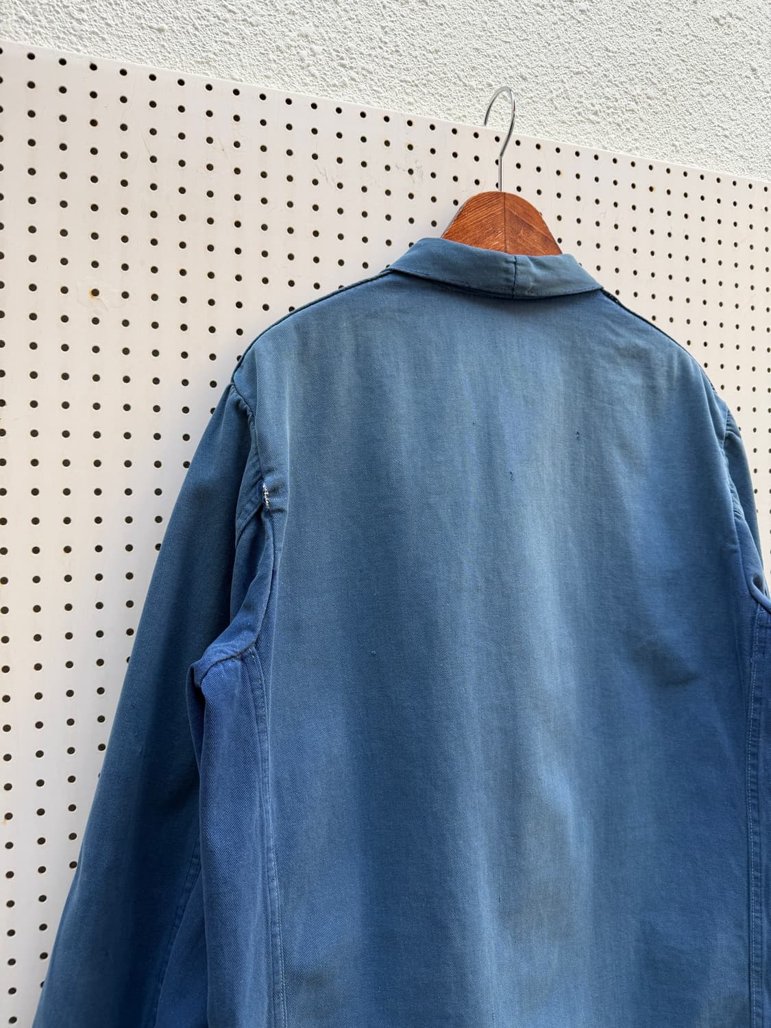 FADED WASHED DENIM FRENCH 페이드 데님프렌치워크자켓 상품이미지8