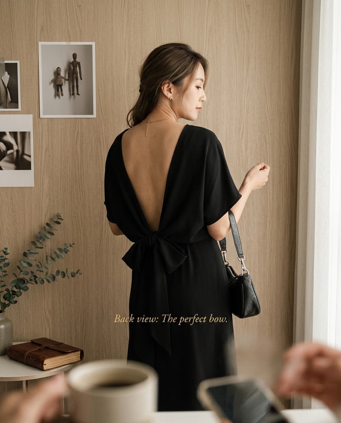 택있는새상품 아떼 바네사브루노백리스 리본 디테일 드레스입니다 상품이미지9