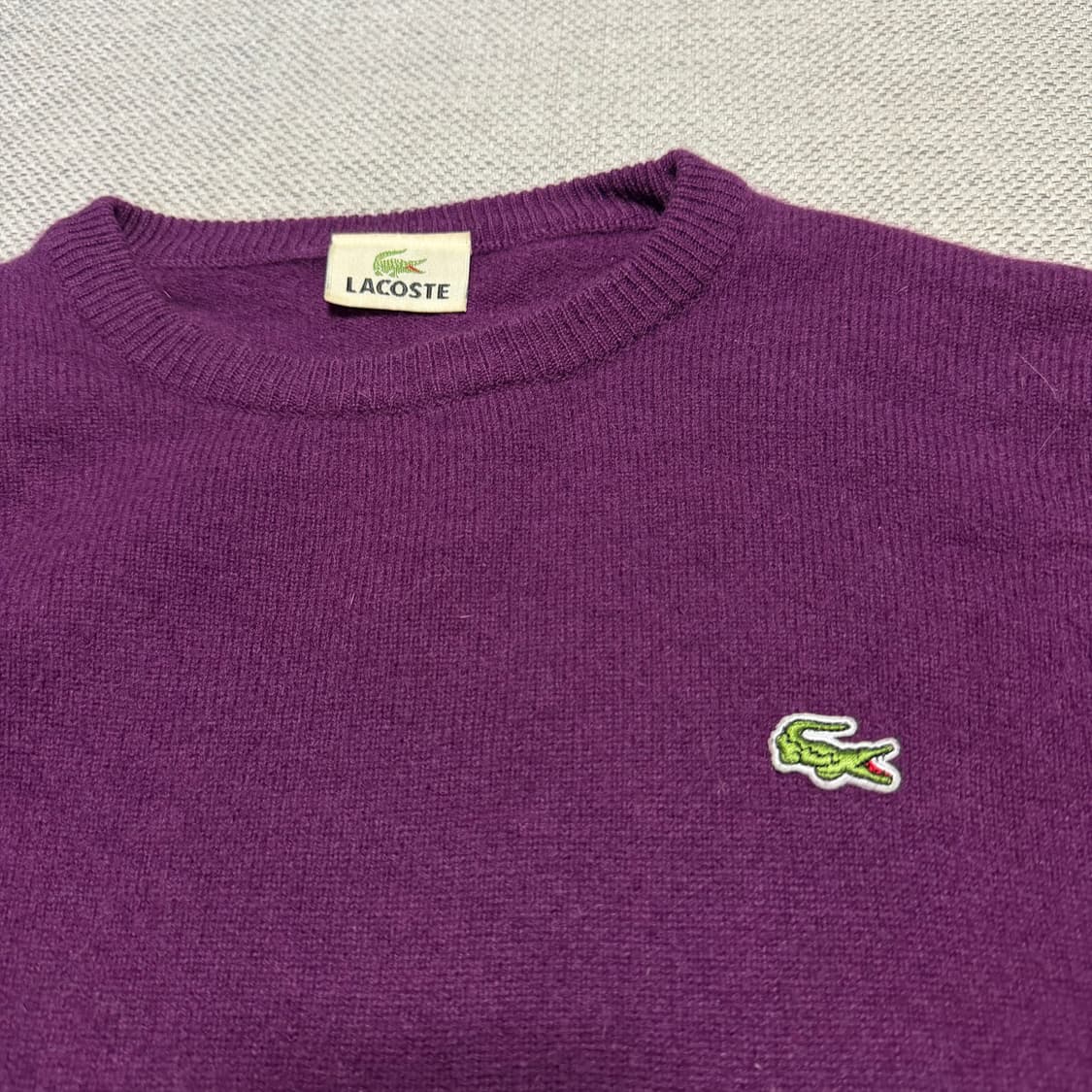 라코스테 로고 니트 상품이미지2