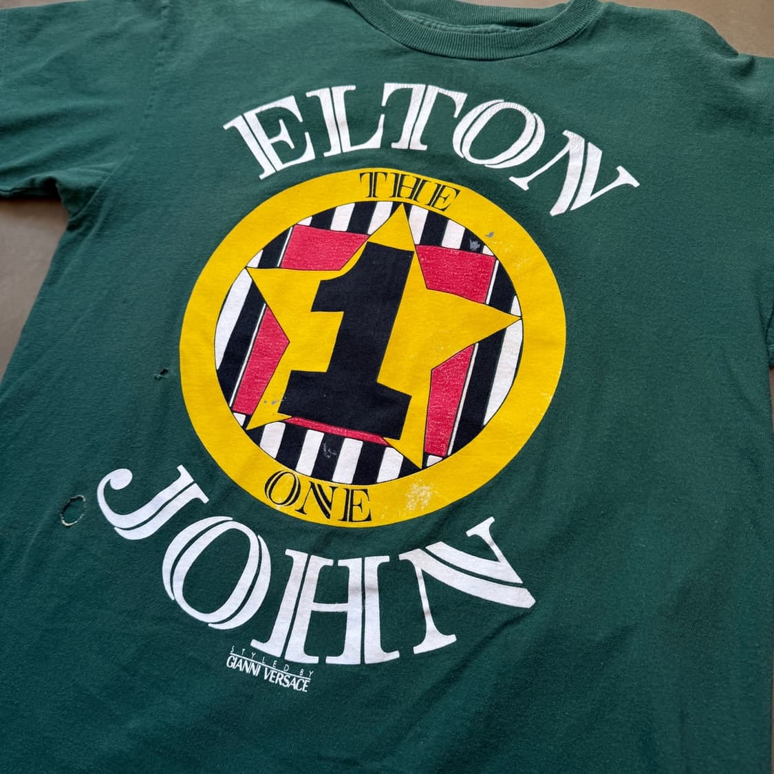 1992 엘튼존 더 원 콘서트 베르사체 디자인  상품이미지4