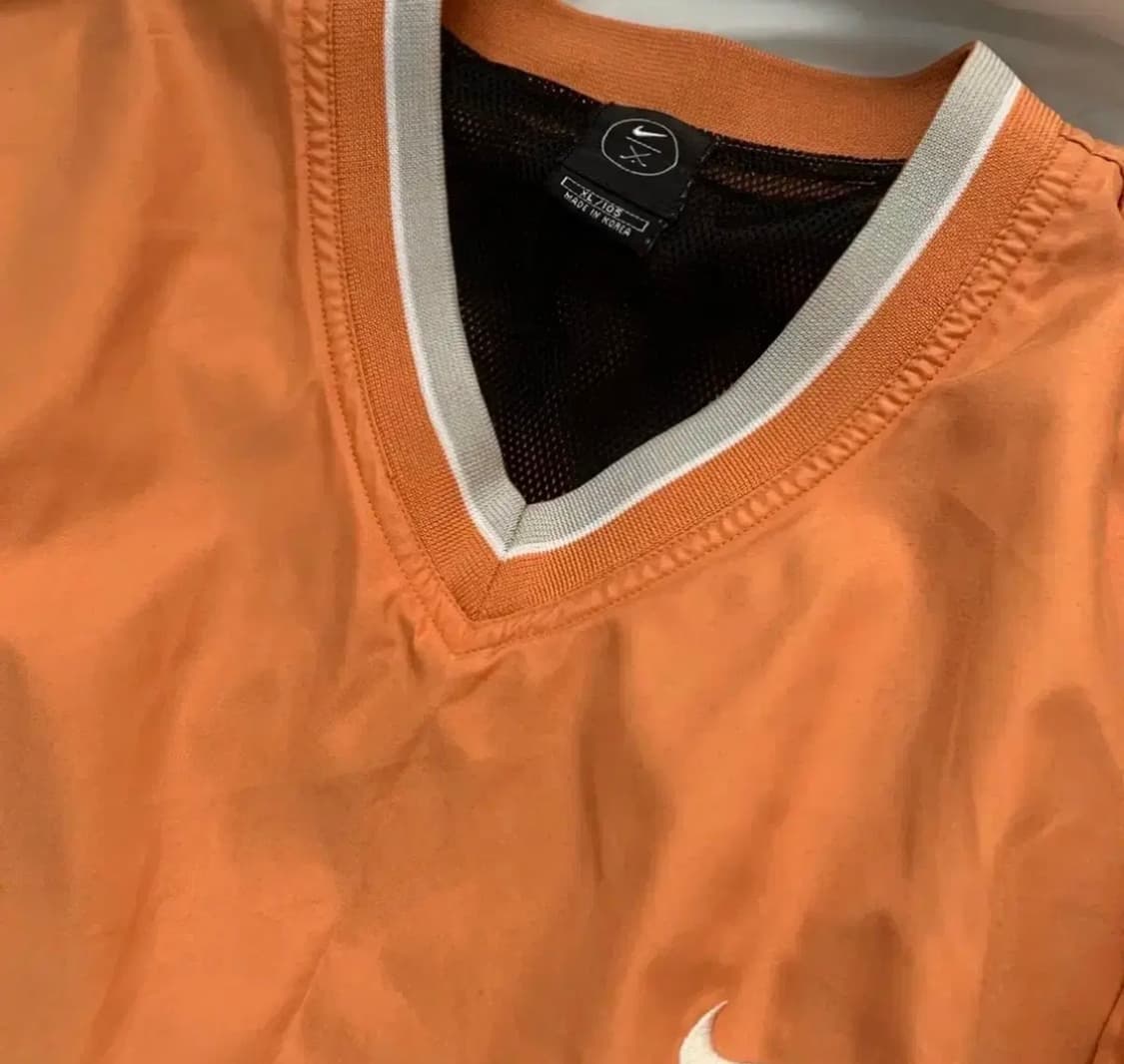 나이키 오렌지 배색 웜업 XL 상품이미지2