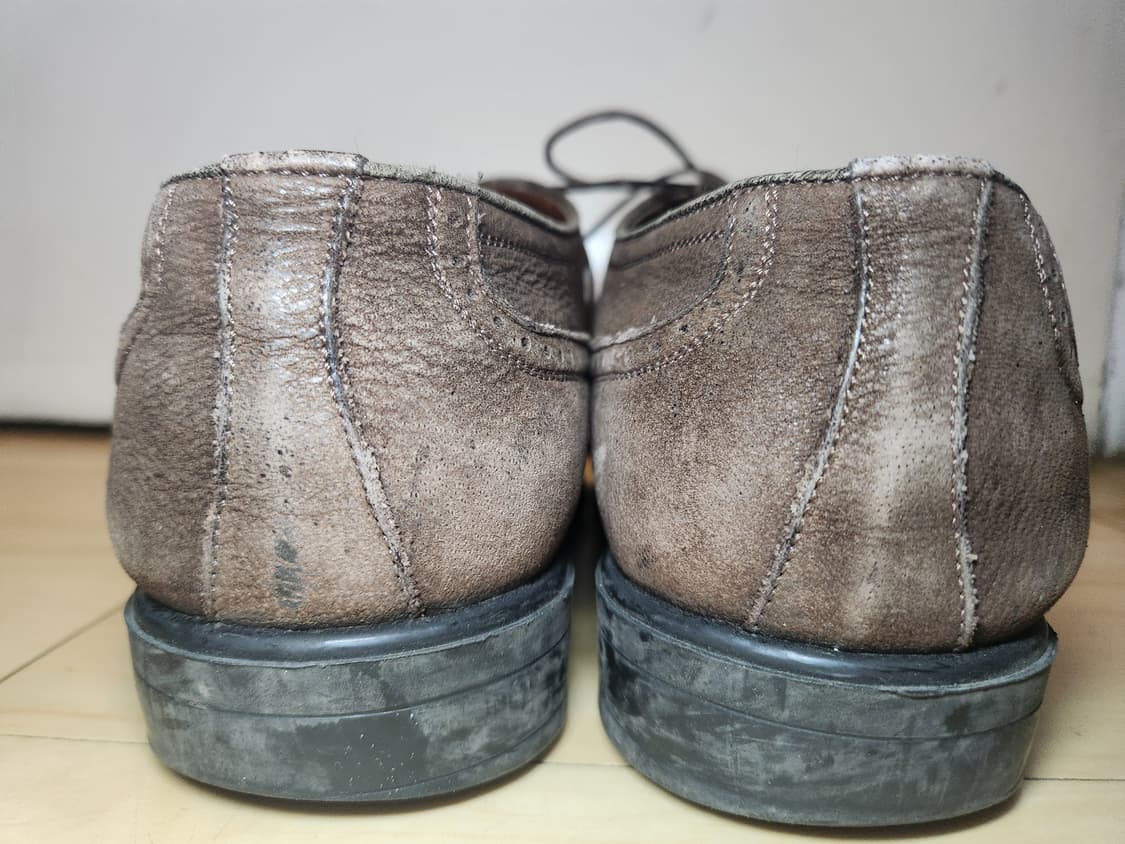 아테스토니(a.testoni) 옥스포드 스웨이드 구두(250/유럽6.5) 상품이미지7