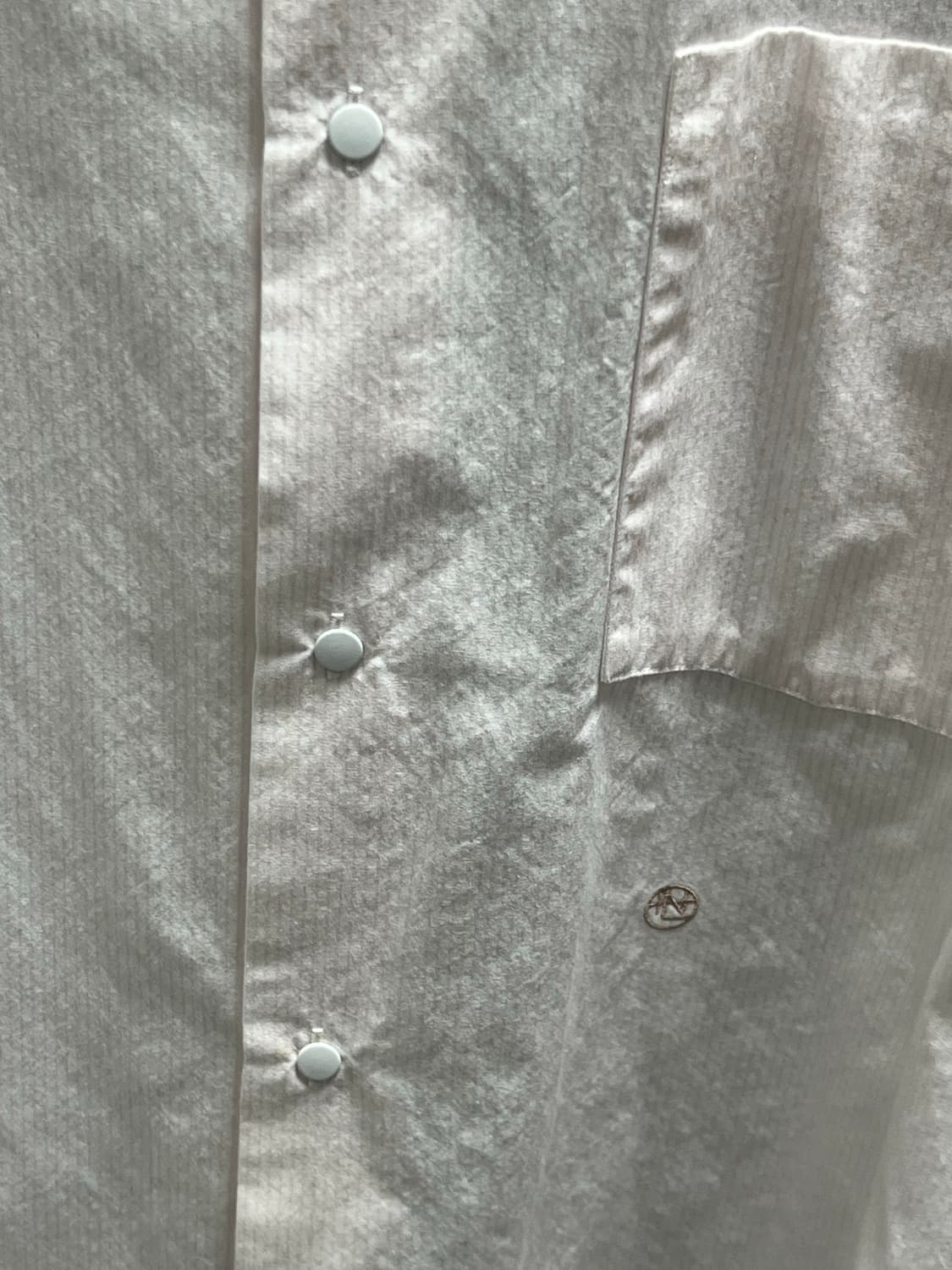 나나미카 스트라이프 윈드셔츠 핑크 [L] 상품이미지3