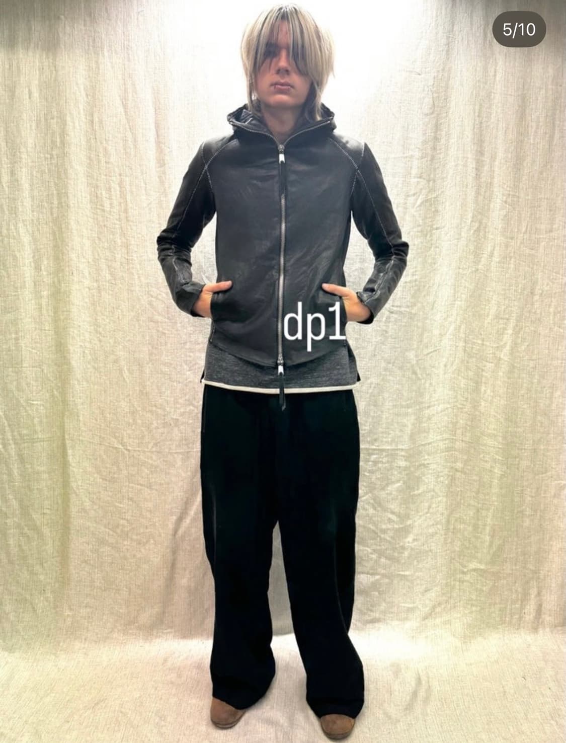 잠바렛 - 24FW 레더 헨릭슨 후디 상품이미지5