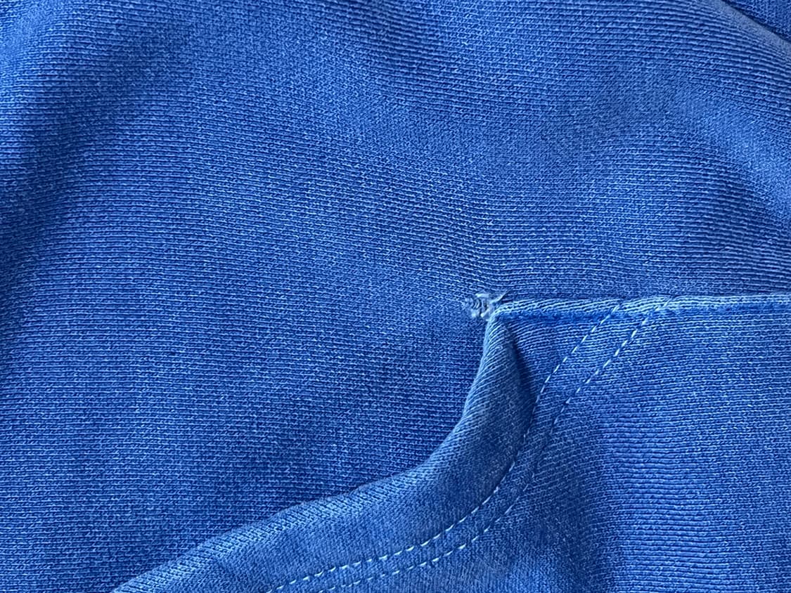 [L] 아이앱스튜디오 피그먼트 로얄블루 후드 상품이미지4