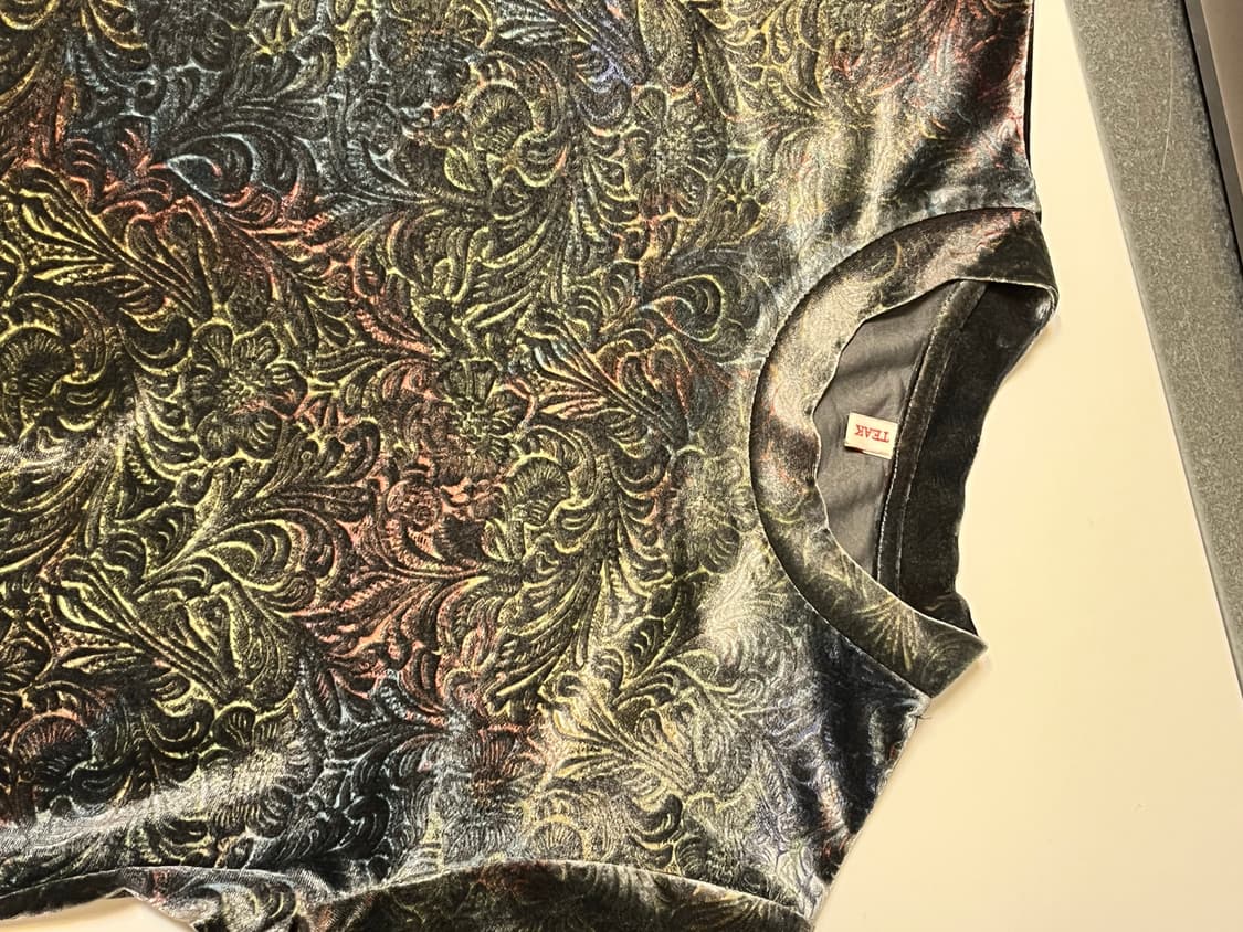 티크 TEAK VELVET JERSEY TOP 상품이미지2