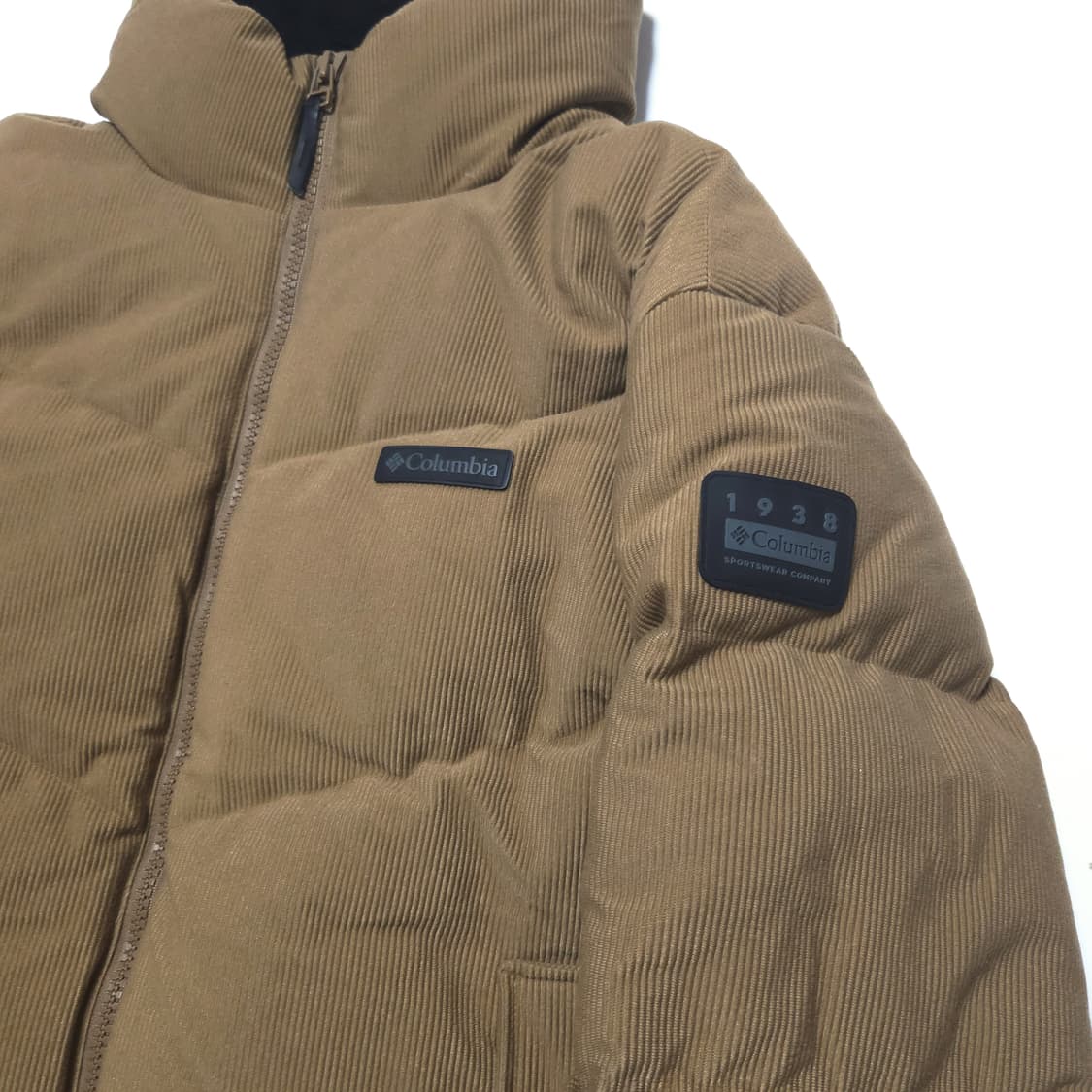 컬럼비아 코듀로이 구스다운 패딩 자켓 델타 상품이미지4