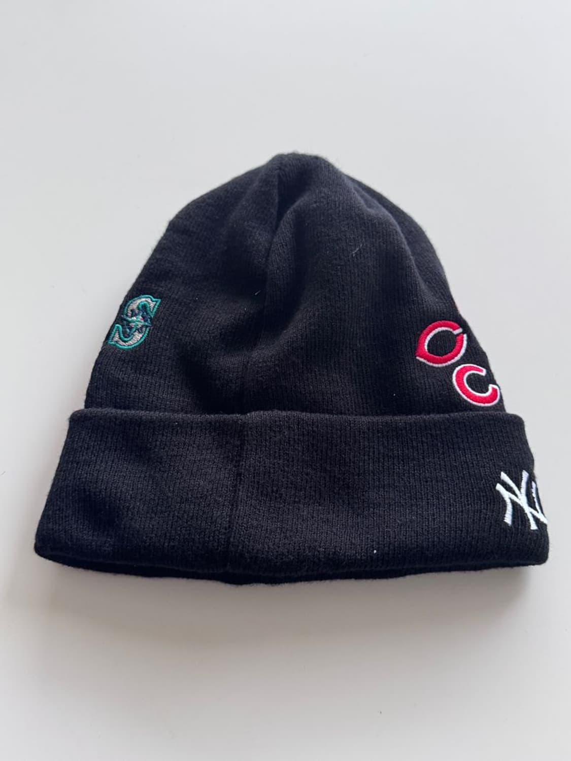 TEAM LOGO KNIT BEANIE 팀 로고 니트 비니 상품이미지4
