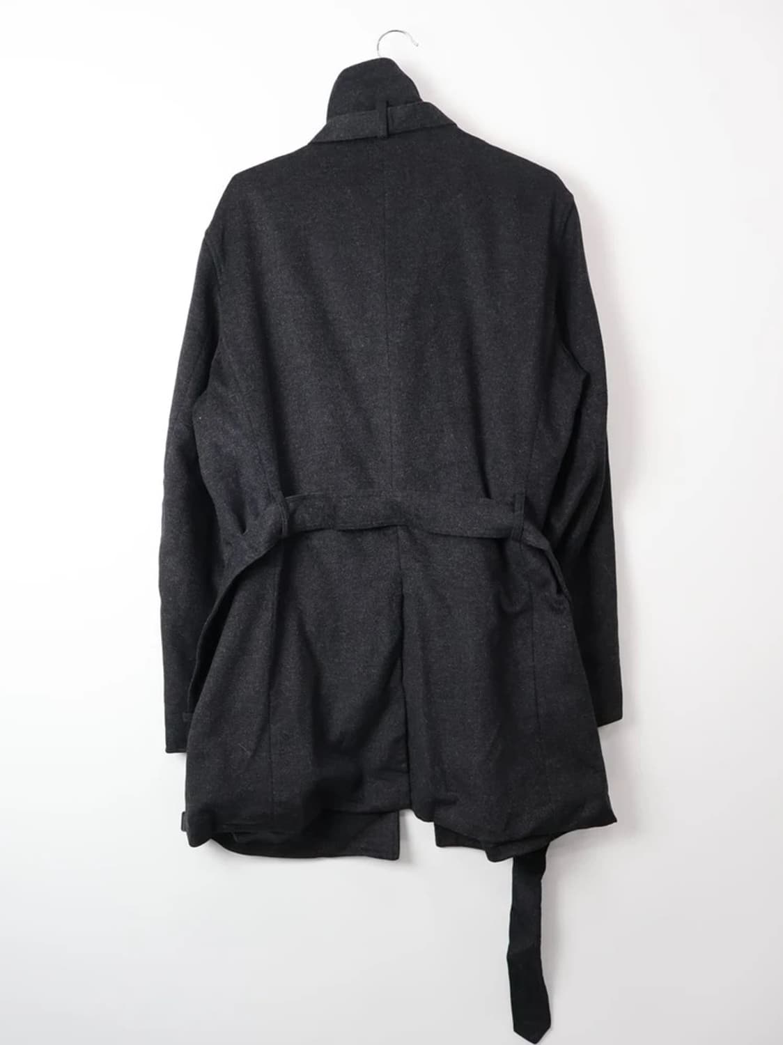 Morgan Homme Belted Wool Coat 상품이미지4