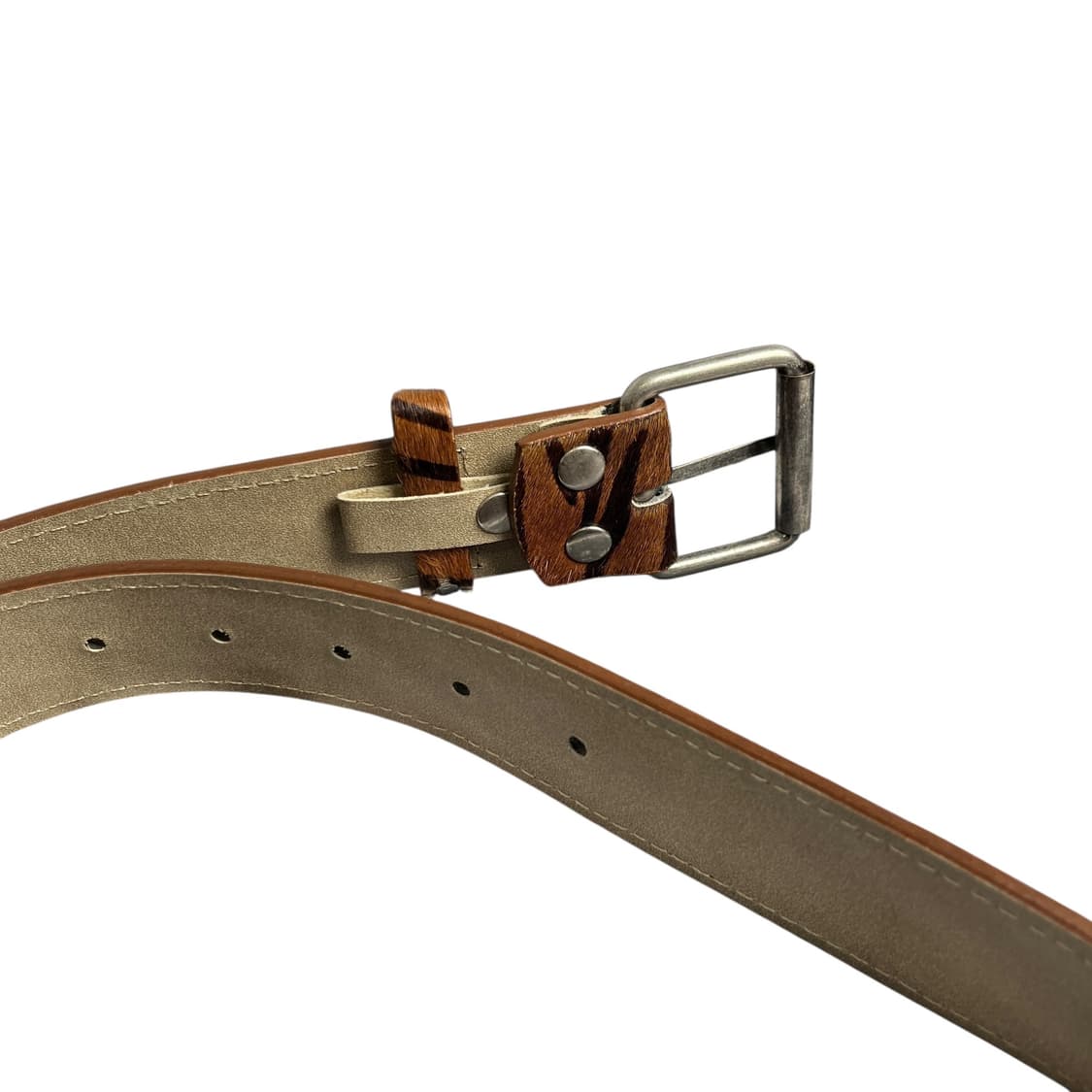 지브라 패턴 송치 벨트 상품이미지2