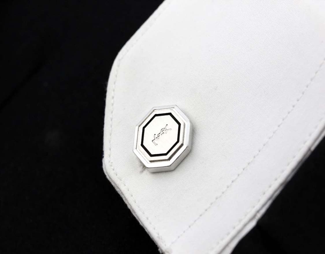 입생로랑 B+등급 남자 명품 커프스 빈티지 상품이미지9