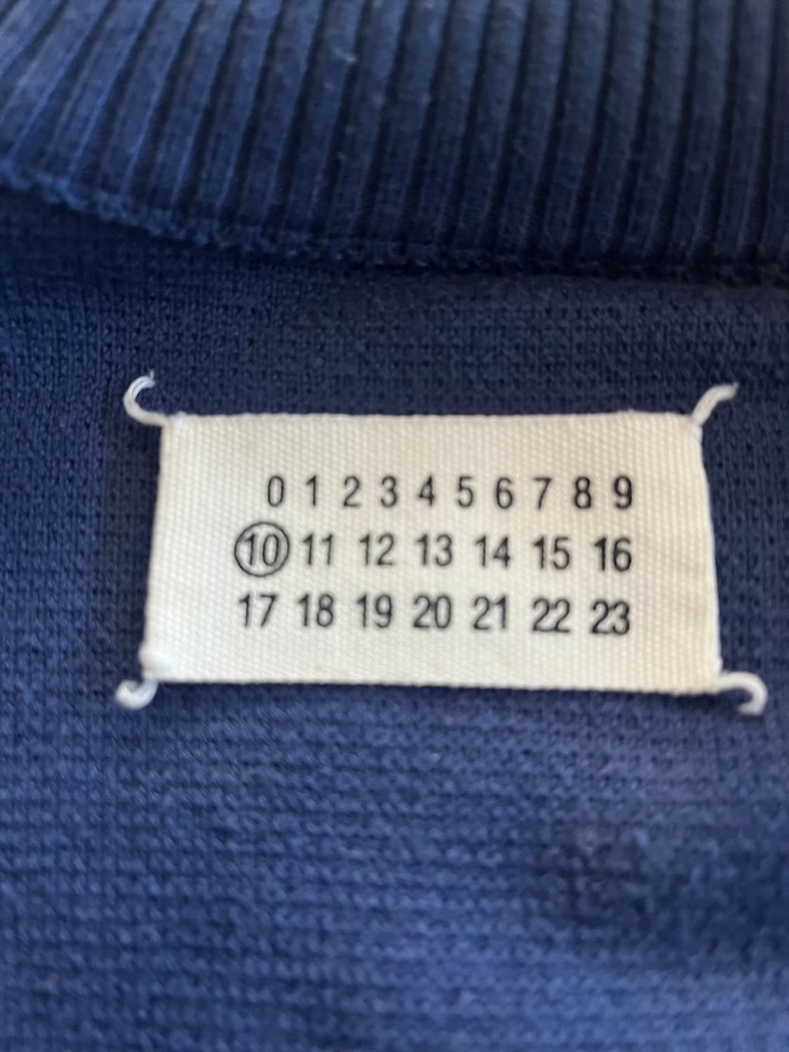 05 ACHIEVE MARGIELA 10 TERRY ZIP UP KNIT 상품이미지3