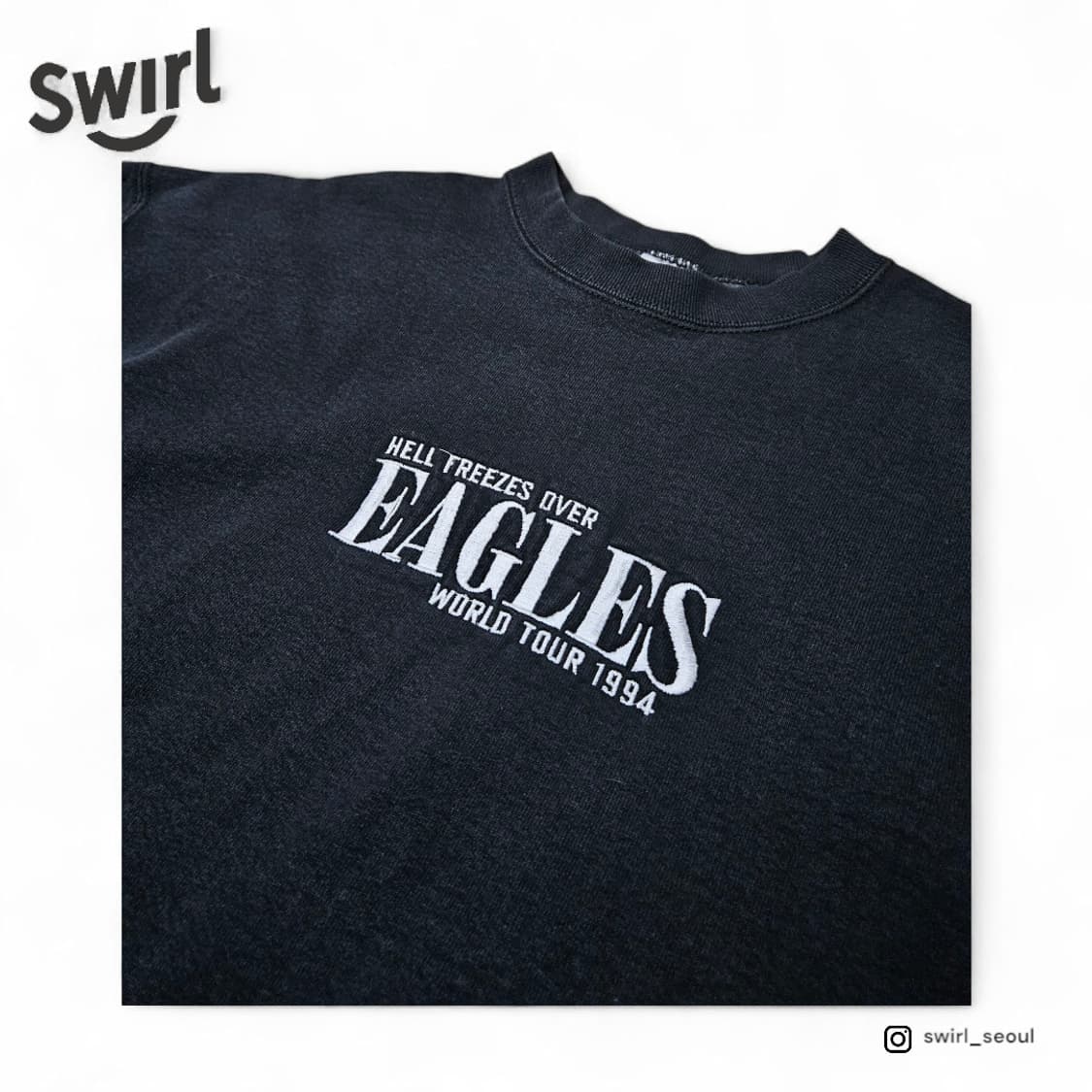 🌊 eagles 94'tour staff crew sweatshirts 상품이미지3