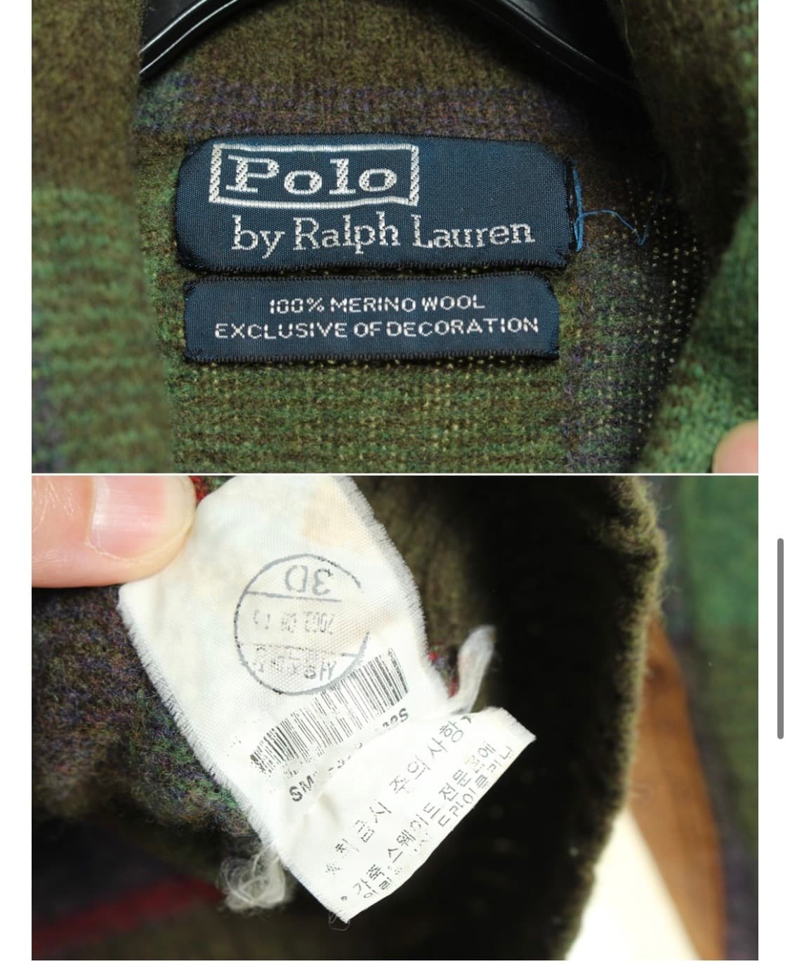 폴로 빈티지 니트  상품이미지4