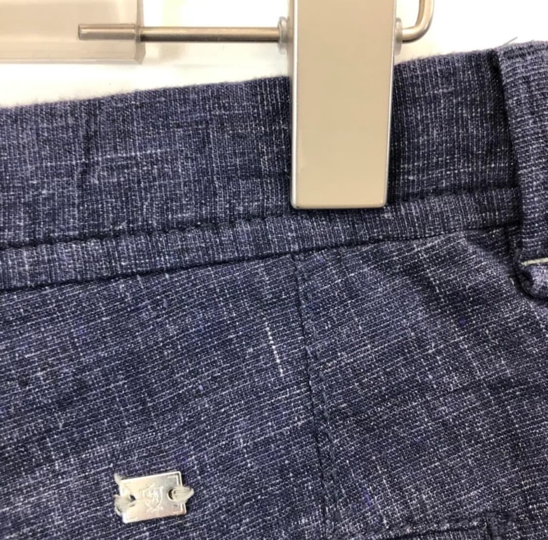 마시모두띠 린넨 Casual Fit Navy 팬츠 EU46 (US 36) 상품이미지4