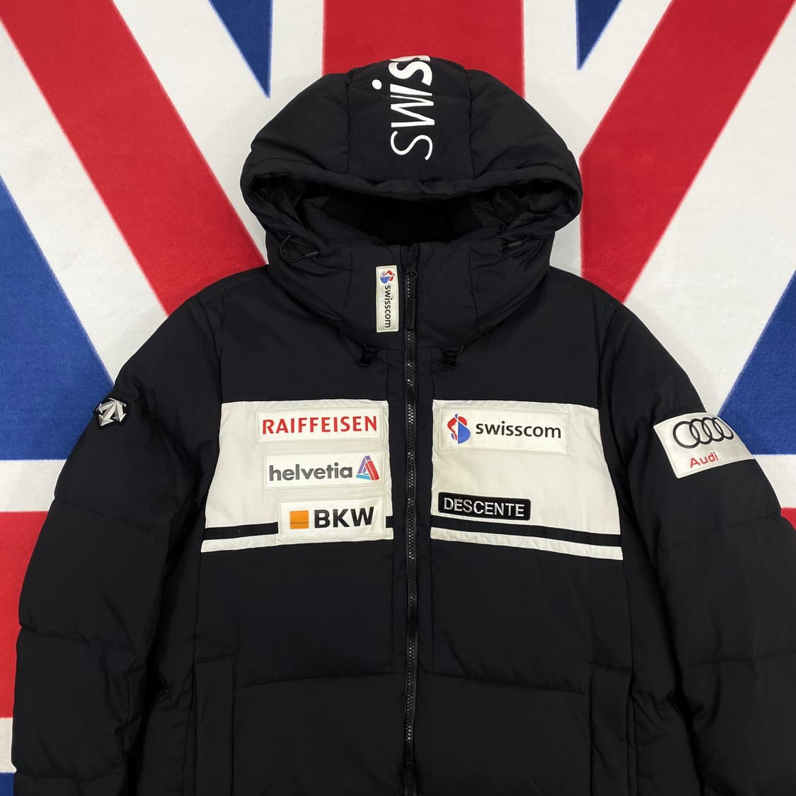 데상트 스키팀 덕다운 롱패딩 95 상품이미지3