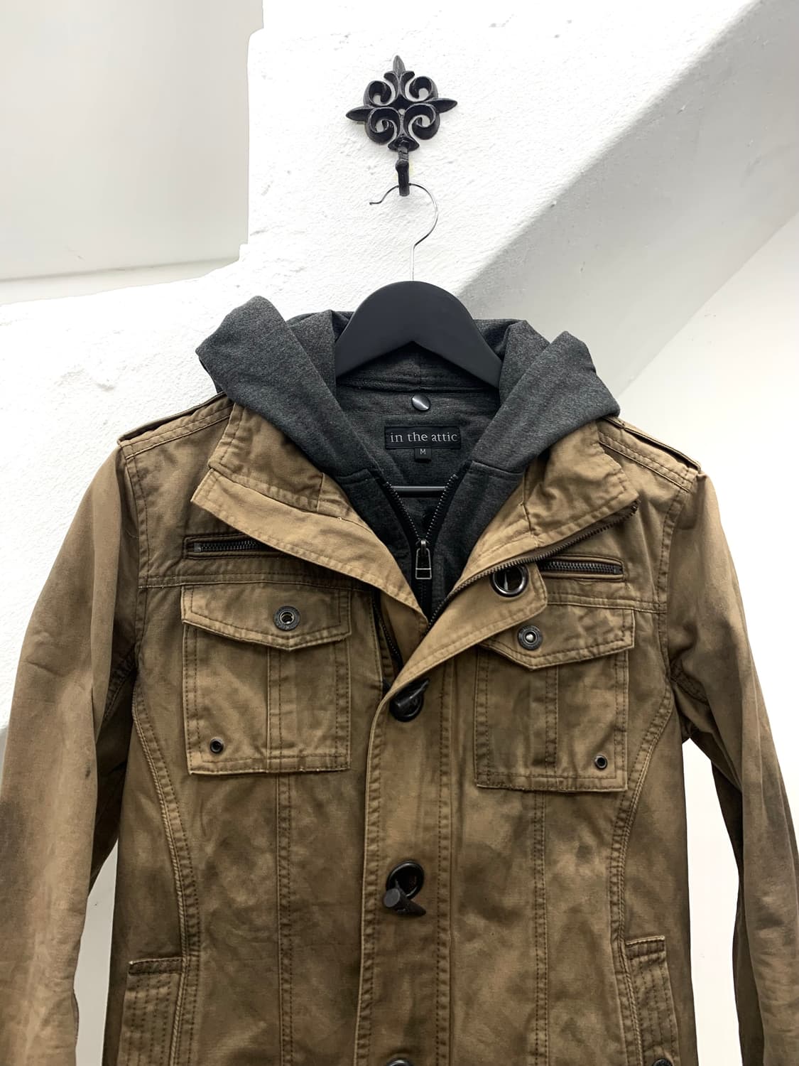 In the attic grunge mood hood layered ja 상품이미지5