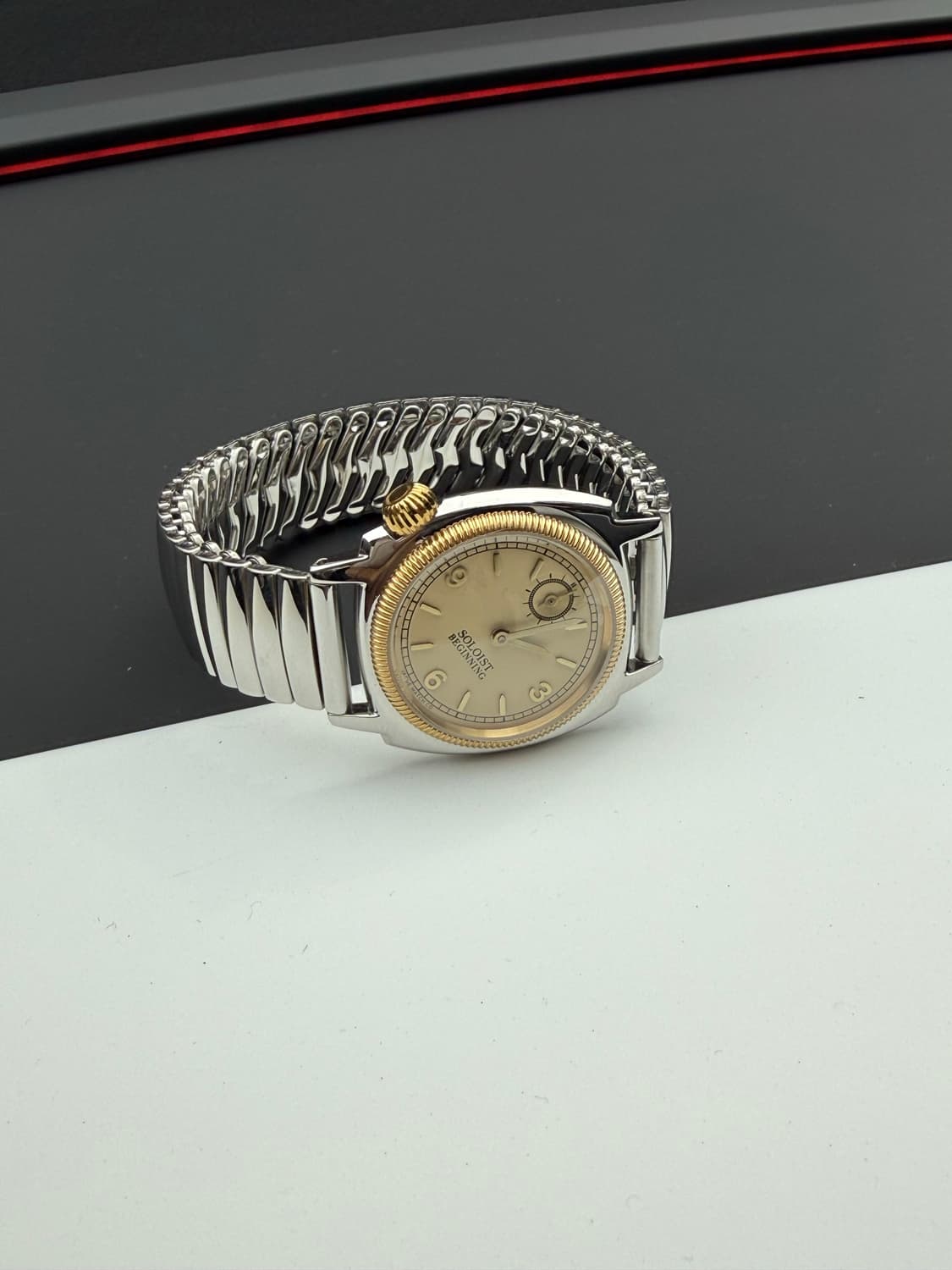 VAGUE WATCH 바그 워치 x 더 솔로이스트 시계 실버 상품이미지1