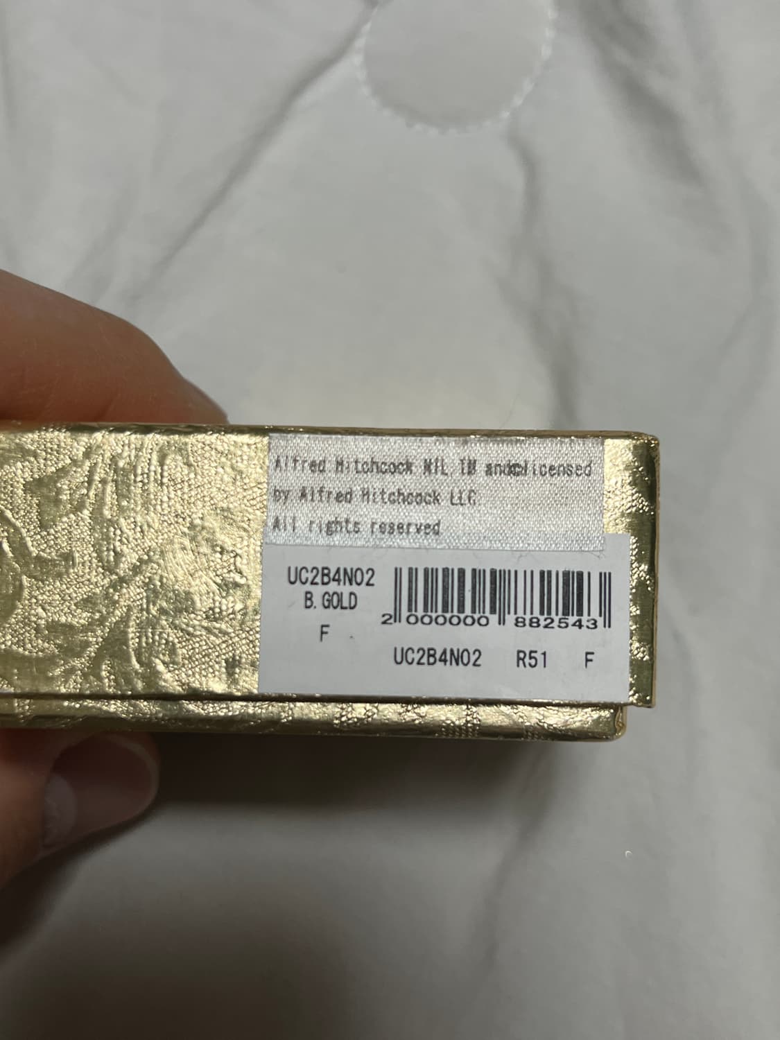 언더커버 undercover 히치콕 펜던트 목걸이 골드 새상품 상품이미지8