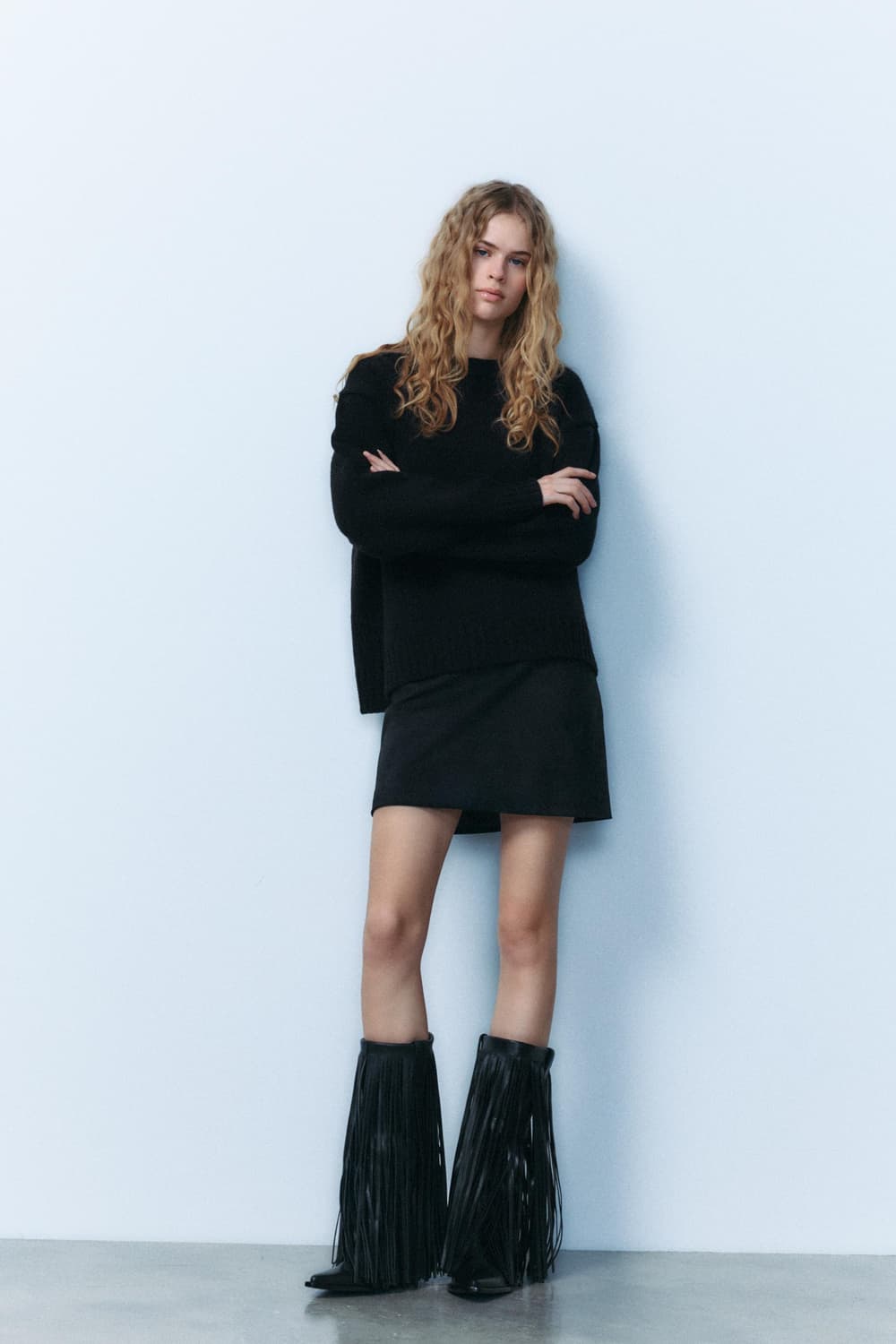 자라 프린지 부츠 39 상품이미지2