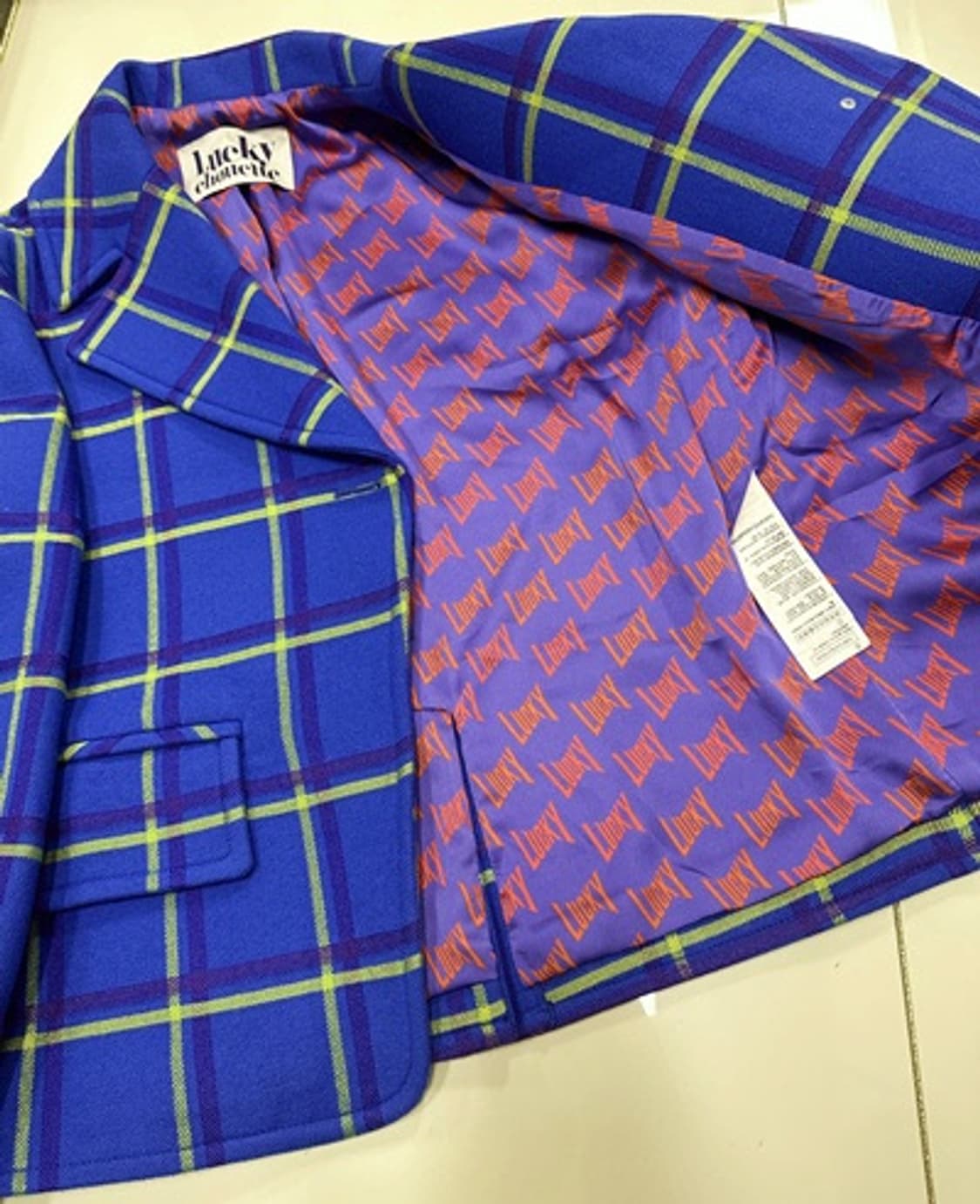 럭키슈에뜨 모혼방 코트  상품이미지6