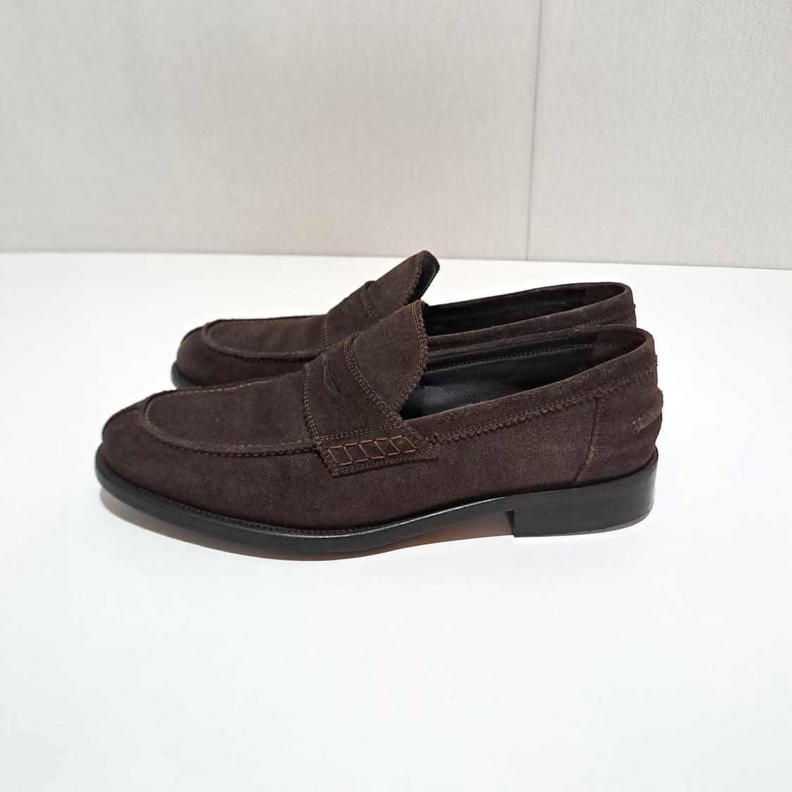 (택포) 아테스토니 스웨이드 페니로퍼 7 B120 상품이미지4