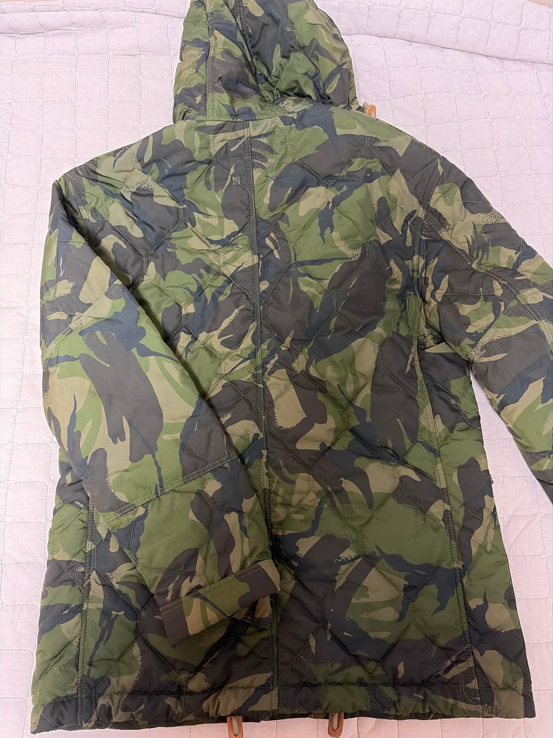 폴로 카모 퀄팅 자켓 S 상품이미지3