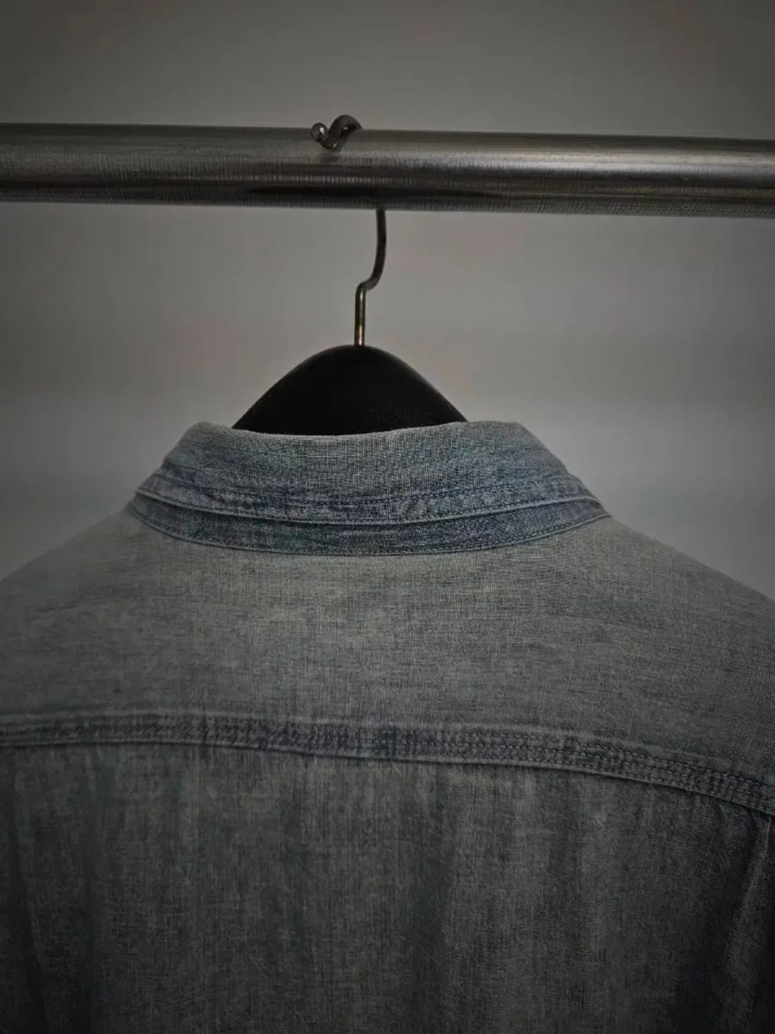 언유즈드 데미지 데님 셔츠 2 상품이미지6