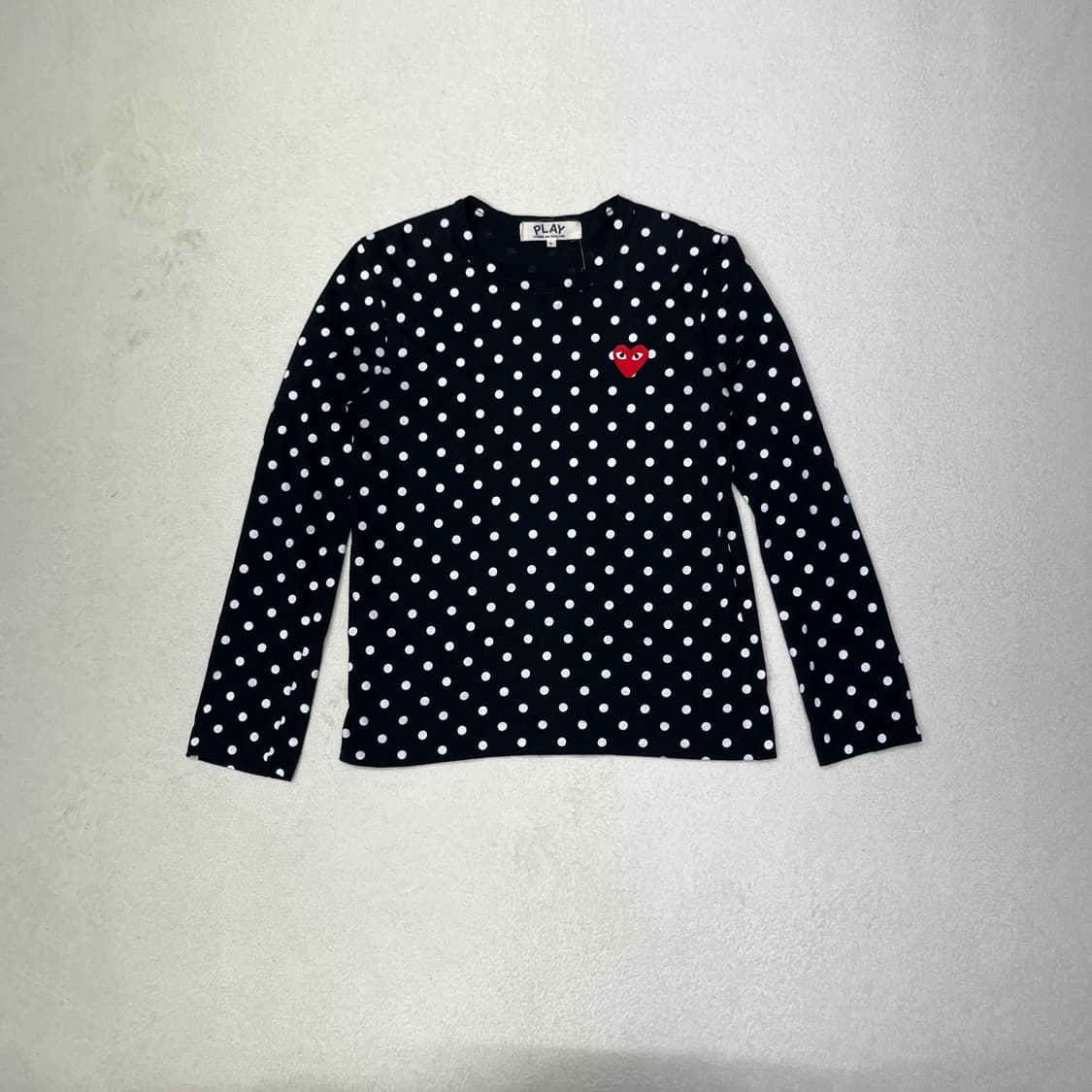 꼼데가르송 도트 롱슬리브 상품이미지1