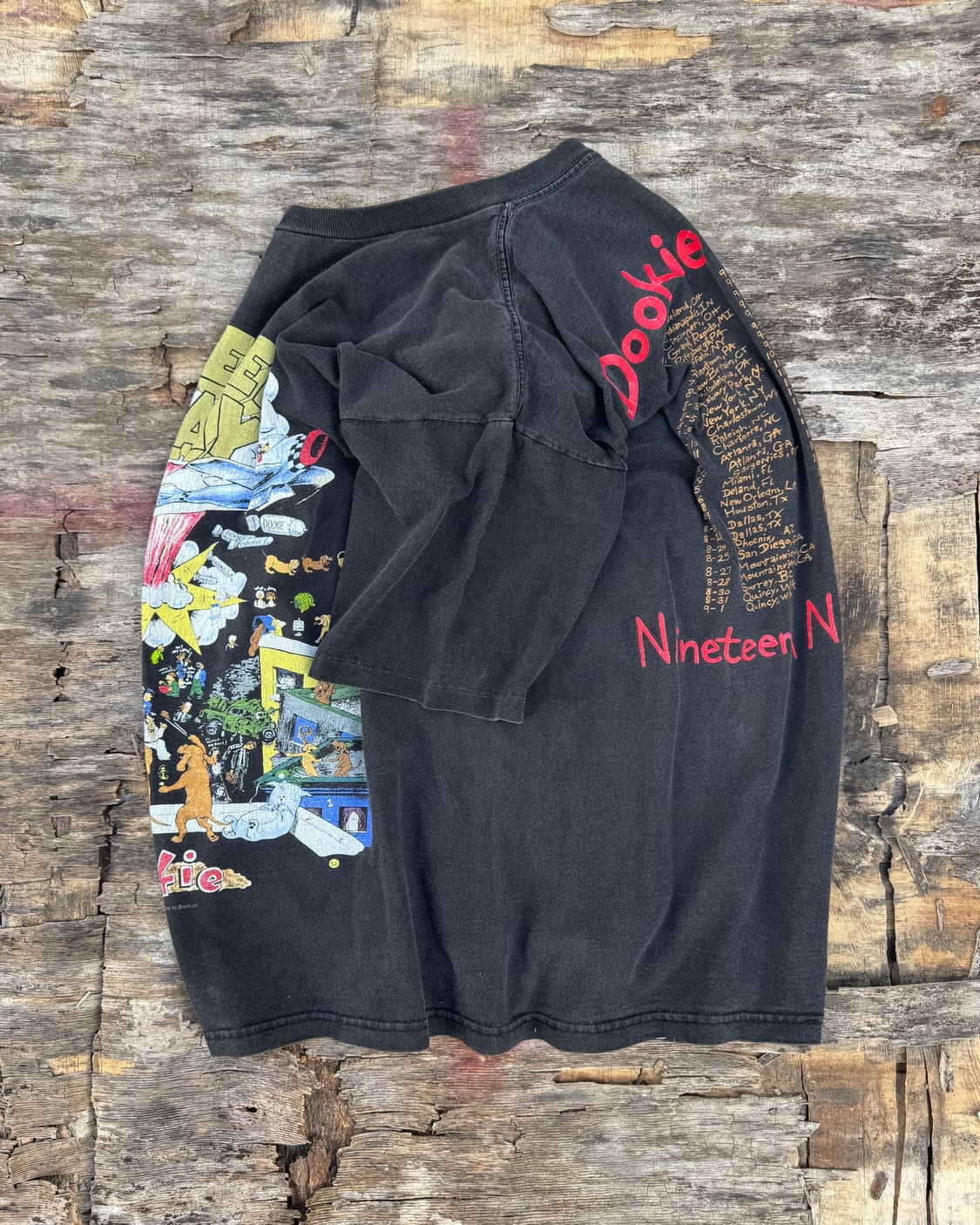 빈티지 그린데이 Greenday 1994 티셔츠 상품이미지5