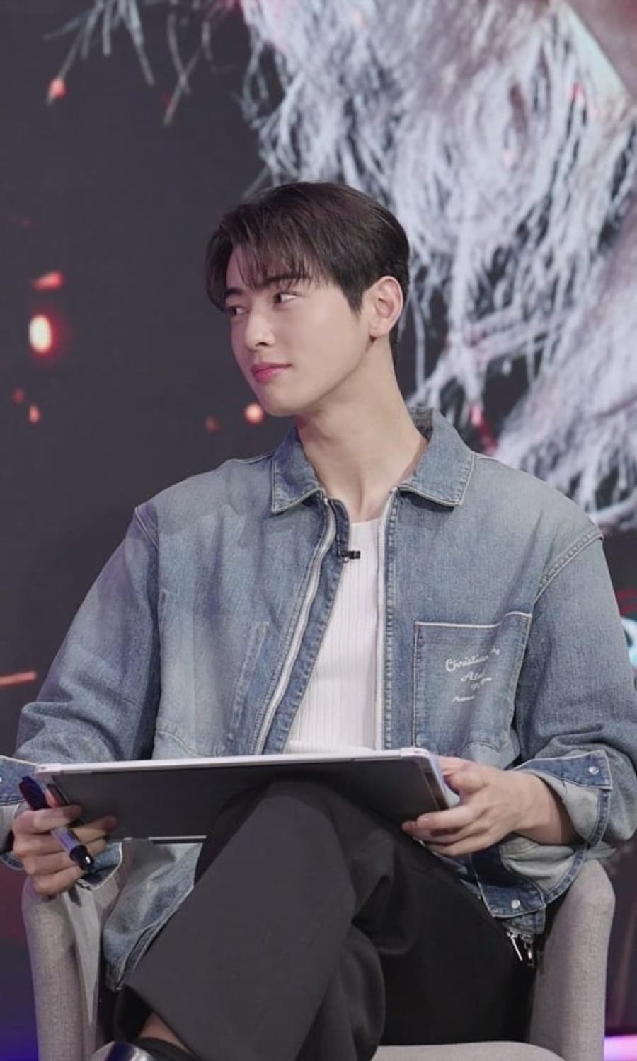 급처!!) 차은우가 입은 디올 청자켓 52 실착5회미만 상품이미지1