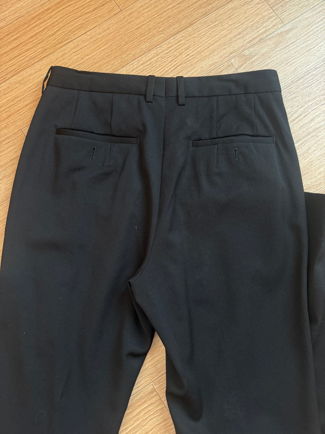 구민성 flared cut pants in wool gabardine 상품이미지4