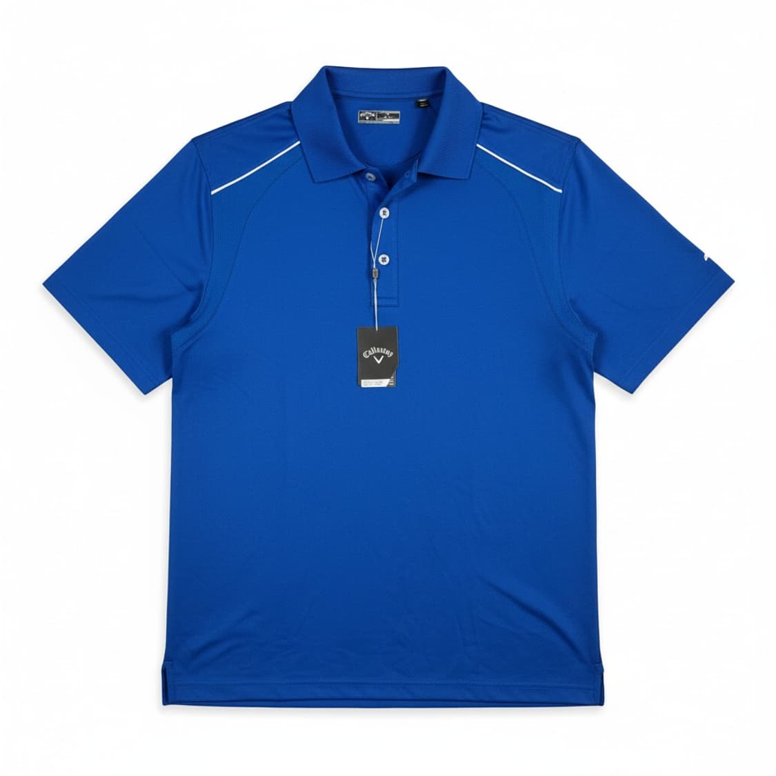 캘러웨이 블루 반팔 카라 티셔츠 상품이미지1