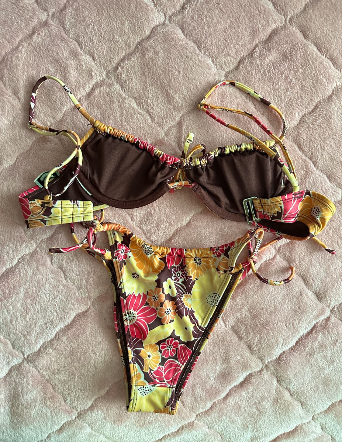 Pimkie 오리엔탈 플로럴 비키니 EU34 상품이미지3