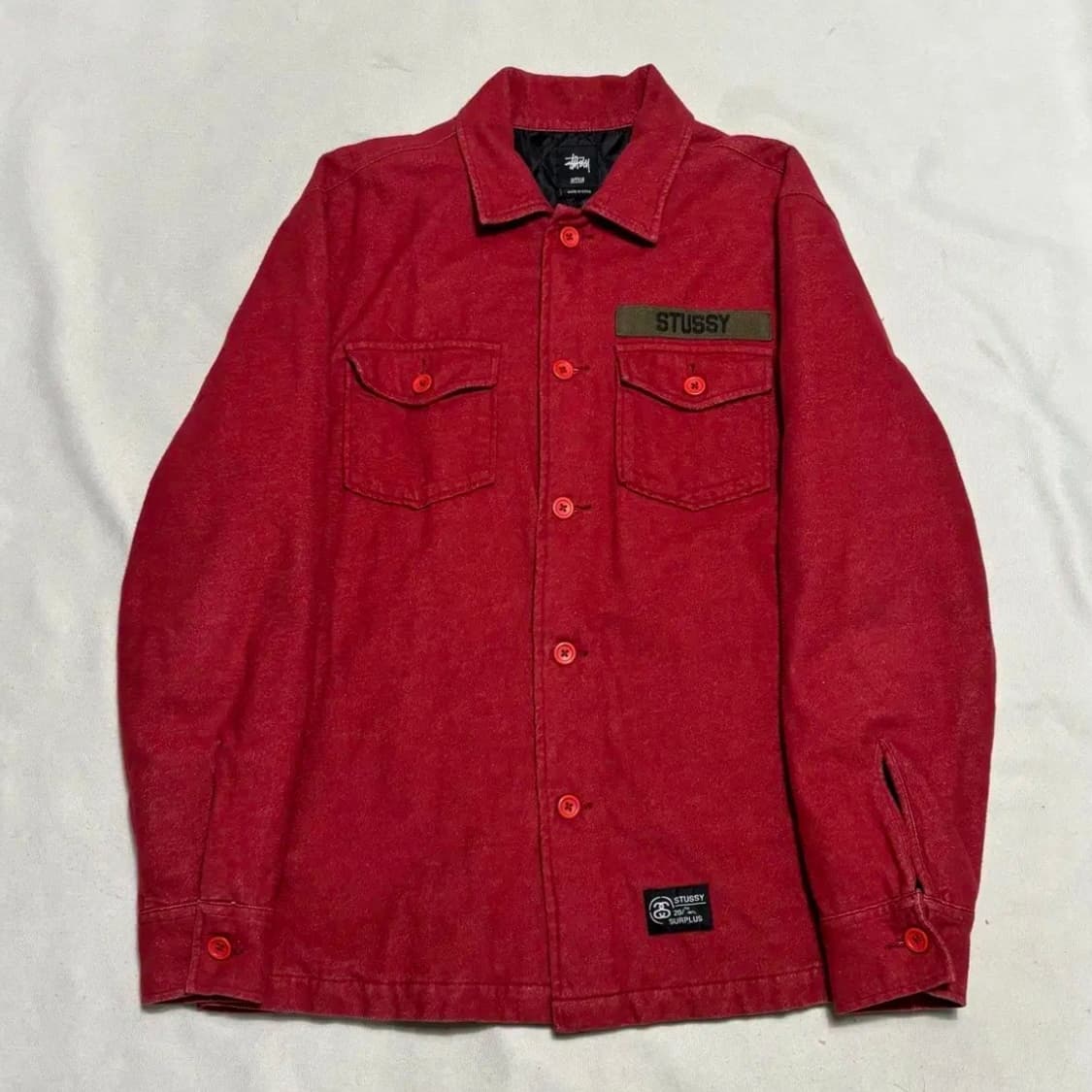 스투시 20주년 서플러스 인슐레이티드 셔츠 자켓 상품이미지2