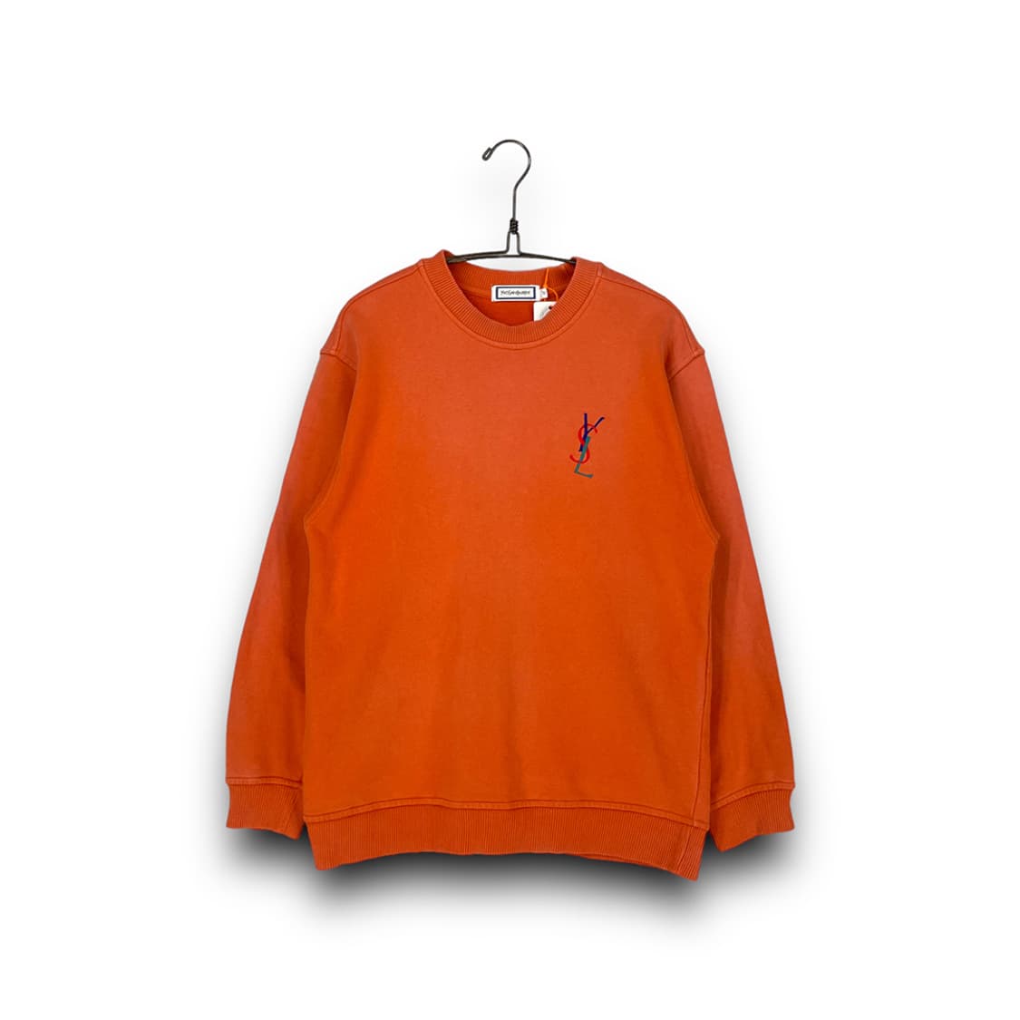 입생로랑 자수 로고 맨투맨 상품이미지1