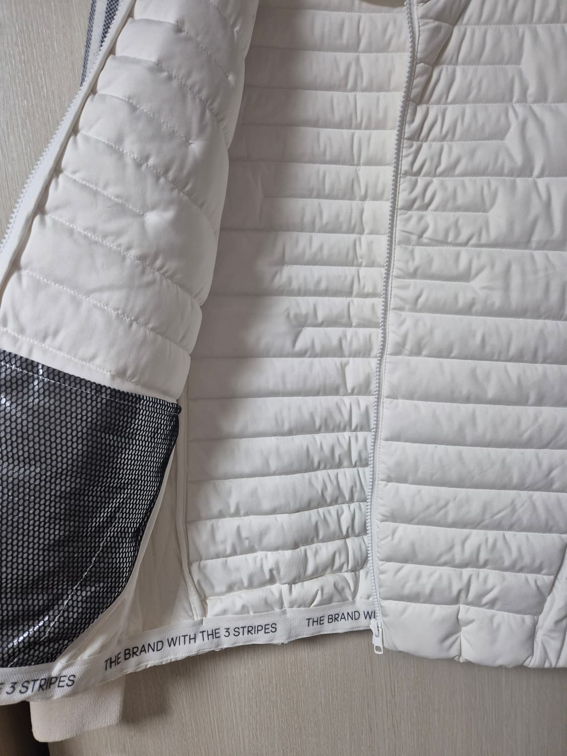 아디다스골프 다운패딩자켓 니트 소매 방풍자켓 100 상품이미지6