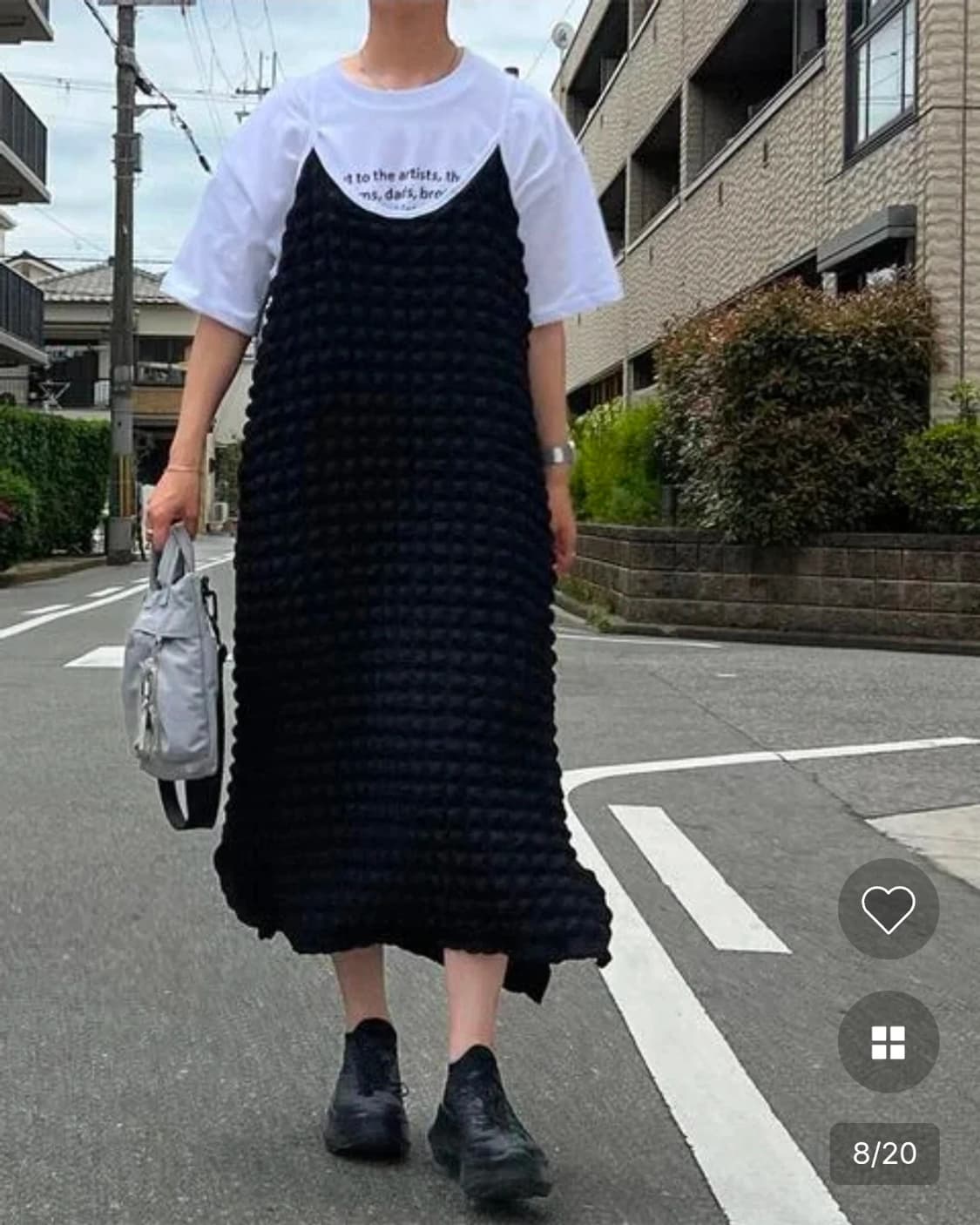 여 프리 민소매 나시 노랑 여름 원피스 상품이미지2