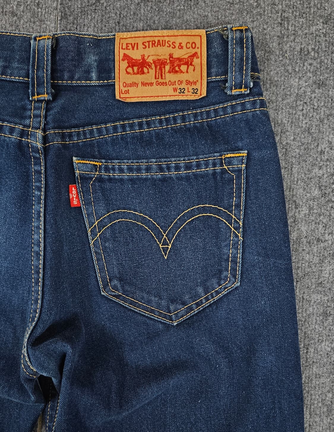 리바이스 아이코닉 스트레이트 핏 W32 L32 급처 상품이미지4