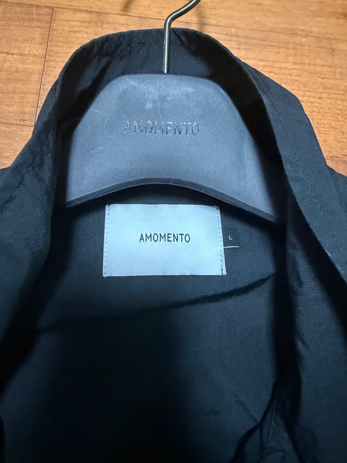 아모멘토 립스탑 볼륨 점퍼 블랙 L 상품이미지3