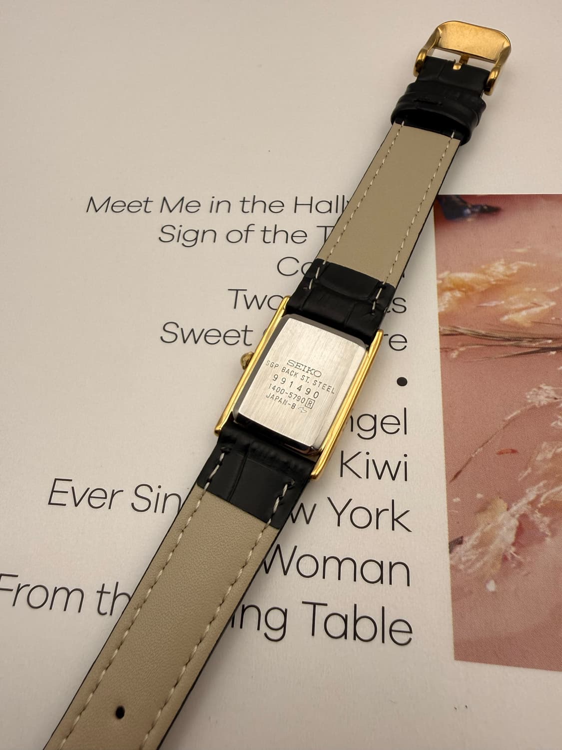 SEIKO 80s Tank 빈티지 시계 (남녀공용 가능) 상품이미지5